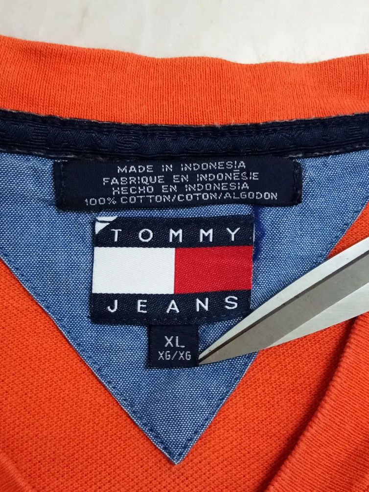 Tommy Hilfiger Archive Tommy Hilfiger Jeans spell out LS Shirt Size US XL / EU 56 / 4 - 6 Thumbnail