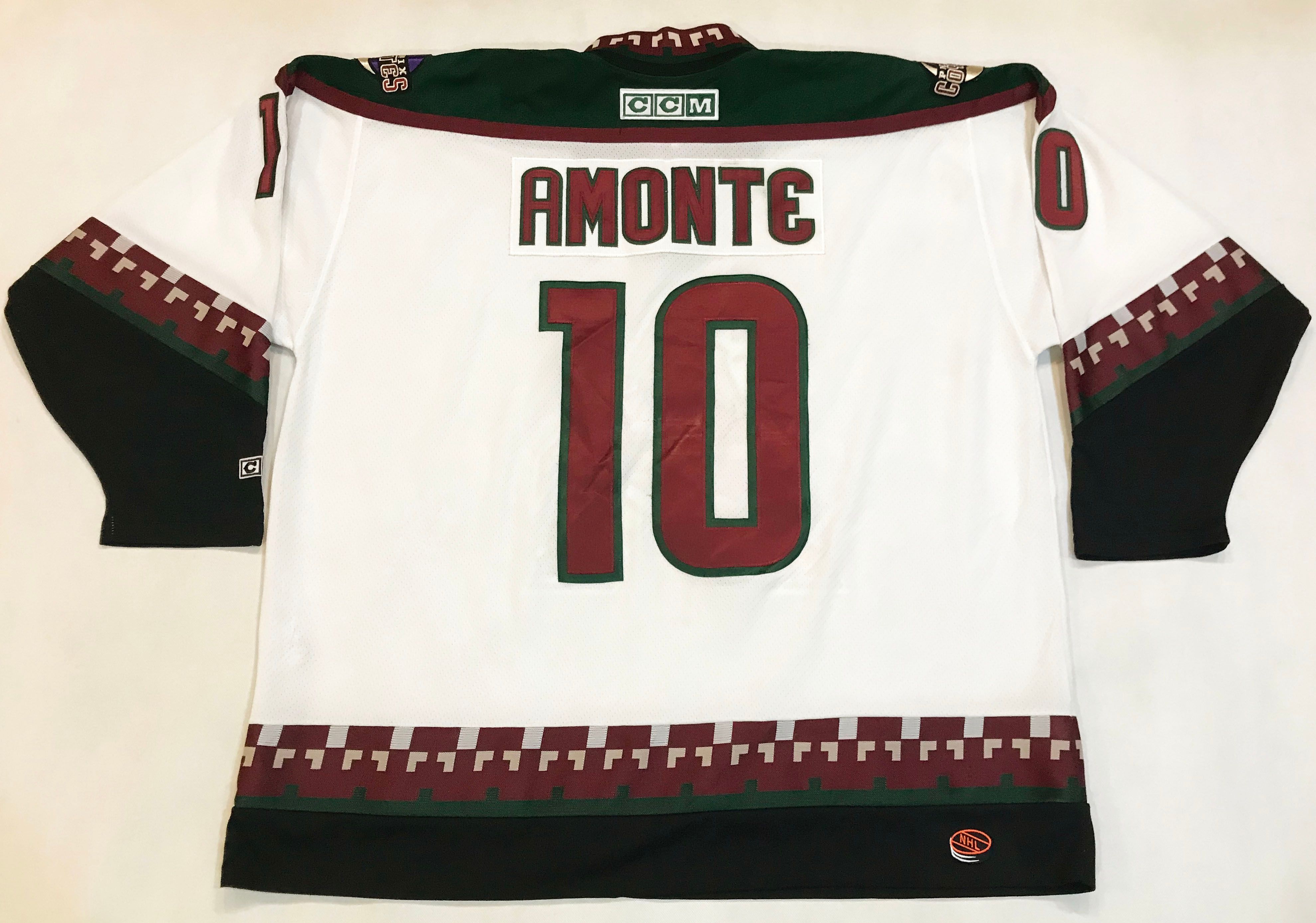 90's Tony Amonte Chicago Blackhawks Starter Black Alternate NHL