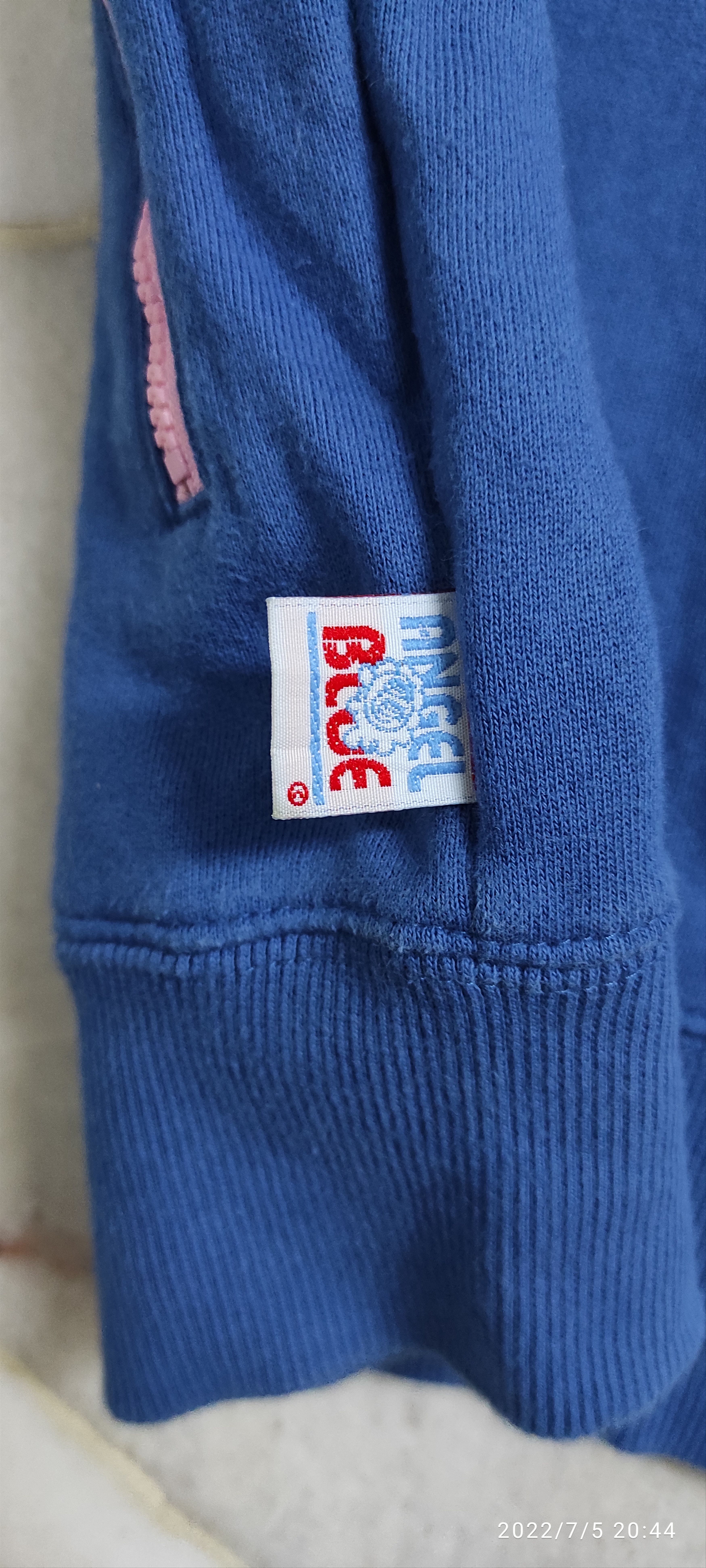 Angel Blue Vintage OG "99-"00 ANGEL BLUE POP GIRLS SWEAT ZIPPER JACKET Size L / US 10 / IT 46 - 12 Thumbnail