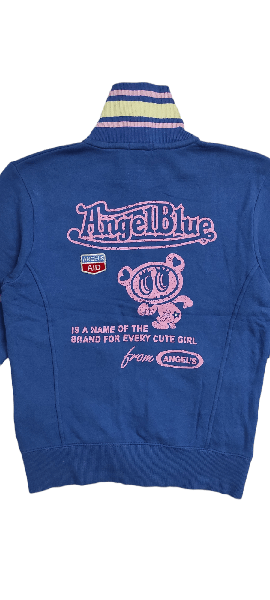Angel Blue Vintage OG "99-"00 ANGEL BLUE POP GIRLS SWEAT ZIPPER JACKET Size L / US 10 / IT 46 - 9 Thumbnail