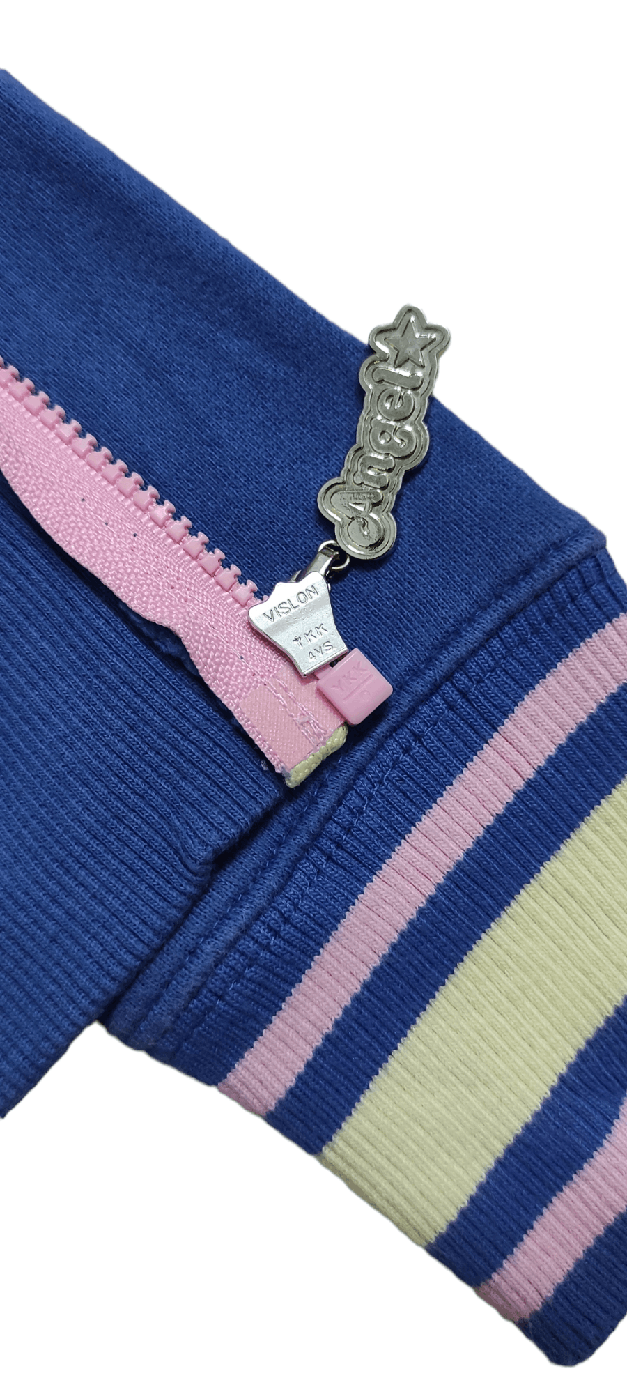 Angel Blue Vintage OG "99-"00 ANGEL BLUE POP GIRLS SWEAT ZIPPER JACKET Size L / US 10 / IT 46 - 11 Thumbnail