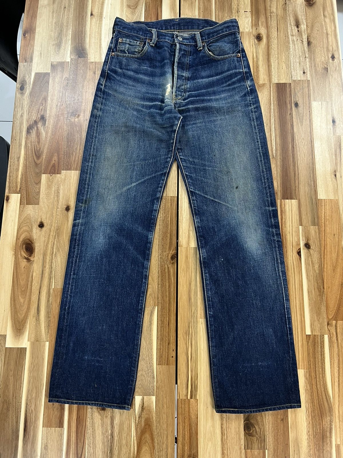 Levi's Vintage Levis 503B Big E Selvedge Denim Jeans Size US 31 - 1 Thumbnail