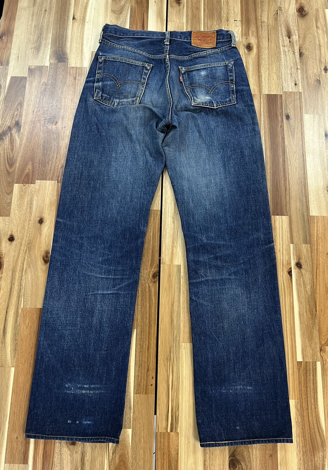 Levi's Vintage Levis 503B Big E Selvedge Denim Jeans Size US 31 - 2 Thumbnail