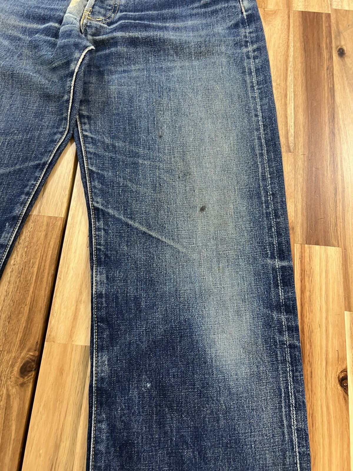 Levi's Vintage Levis 503B Big E Selvedge Denim Jeans Size US 31 - 3 Thumbnail