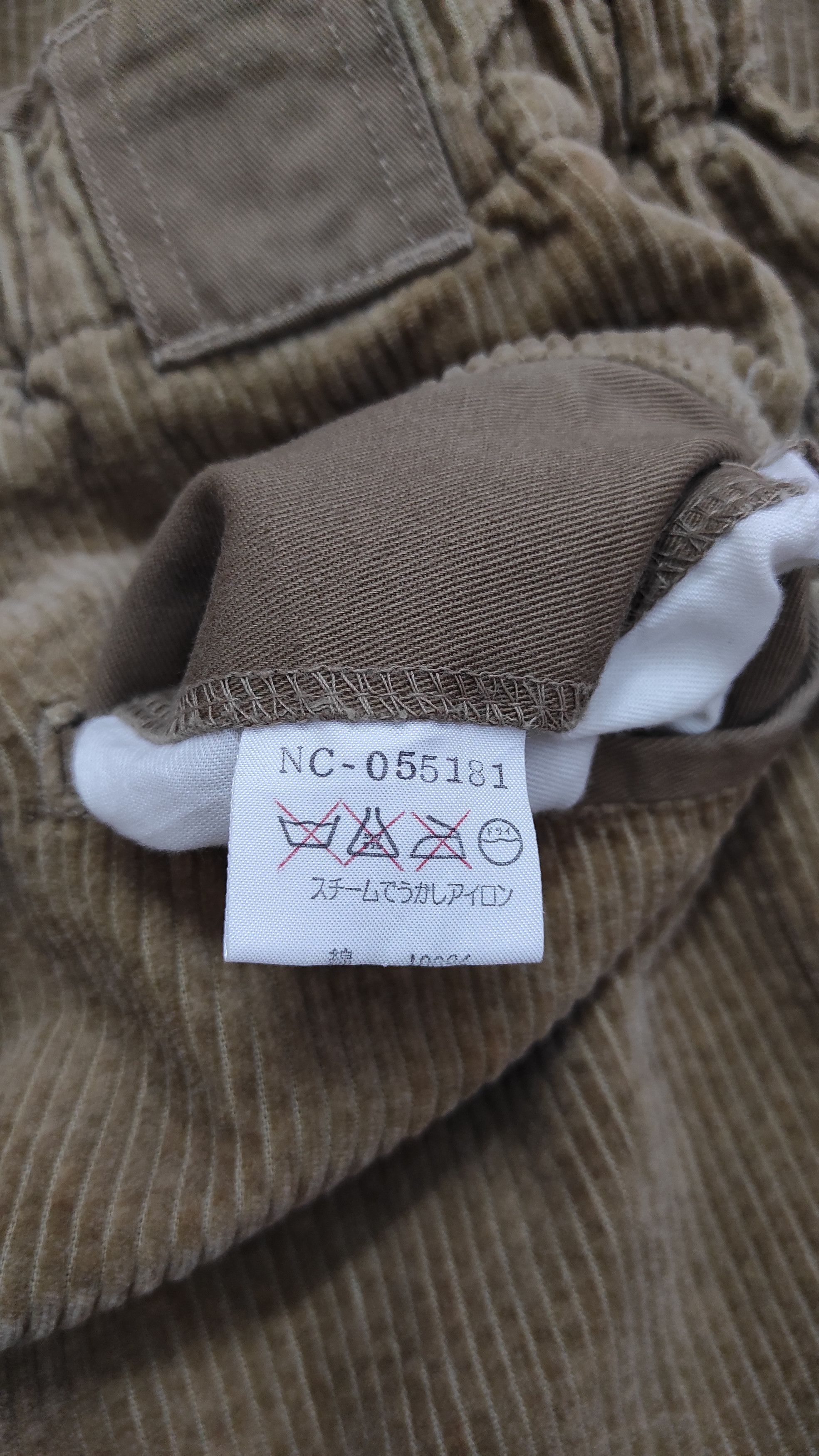 Nigel Cabourn × Vintage Fatigue military drawstring pleats velvet trousers Size US 31 - 5 Thumbnail