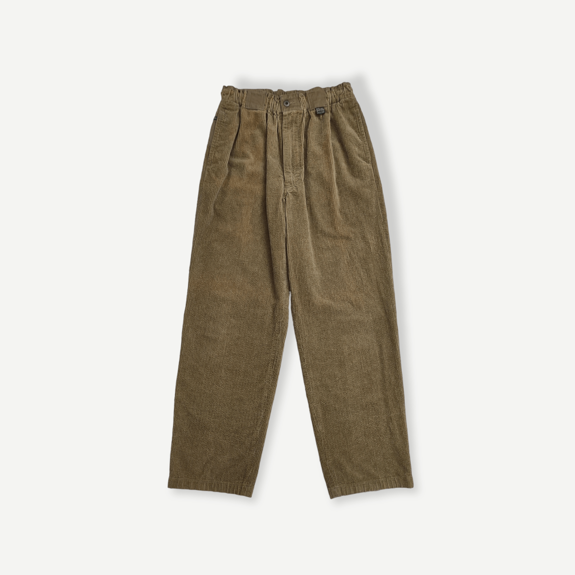 Nigel Cabourn × Vintage Fatigue military drawstring pleats velvet trousers Size US 31 - 1 Thumbnail