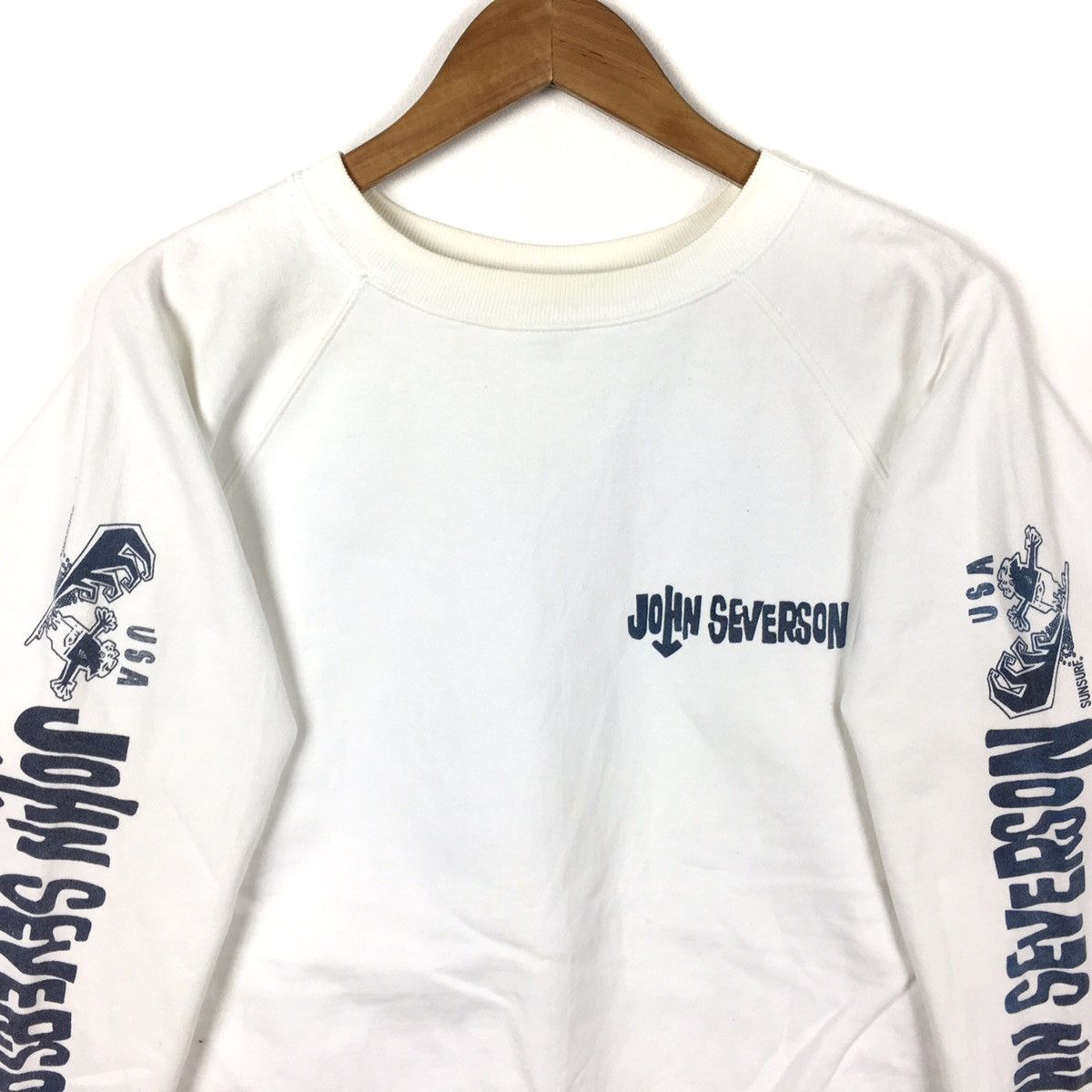 Sun Surf × Toyo Enterprises × Vintage Vintage 90s SUN SURF TOYO Ent John Severson Usa Sweatshirt Size US M / EU 48-50 / 2 - 3 Thumbnail