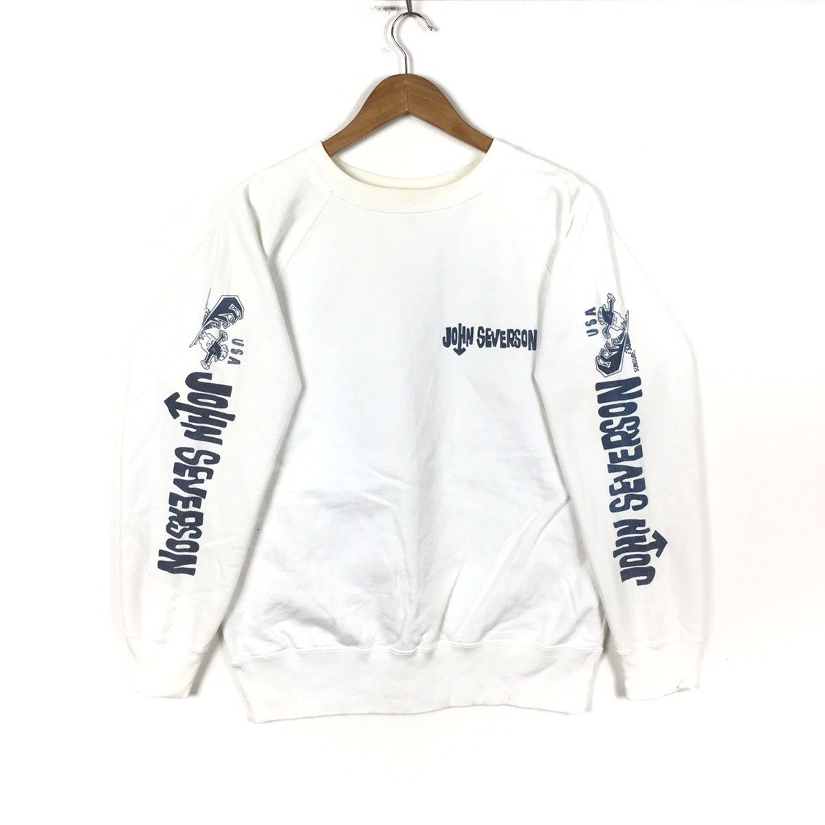 Sun Surf × Toyo Enterprises × Vintage Vintage 90s SUN SURF TOYO Ent John Severson Usa Sweatshirt Size US M / EU 48-50 / 2 - 2 Thumbnail