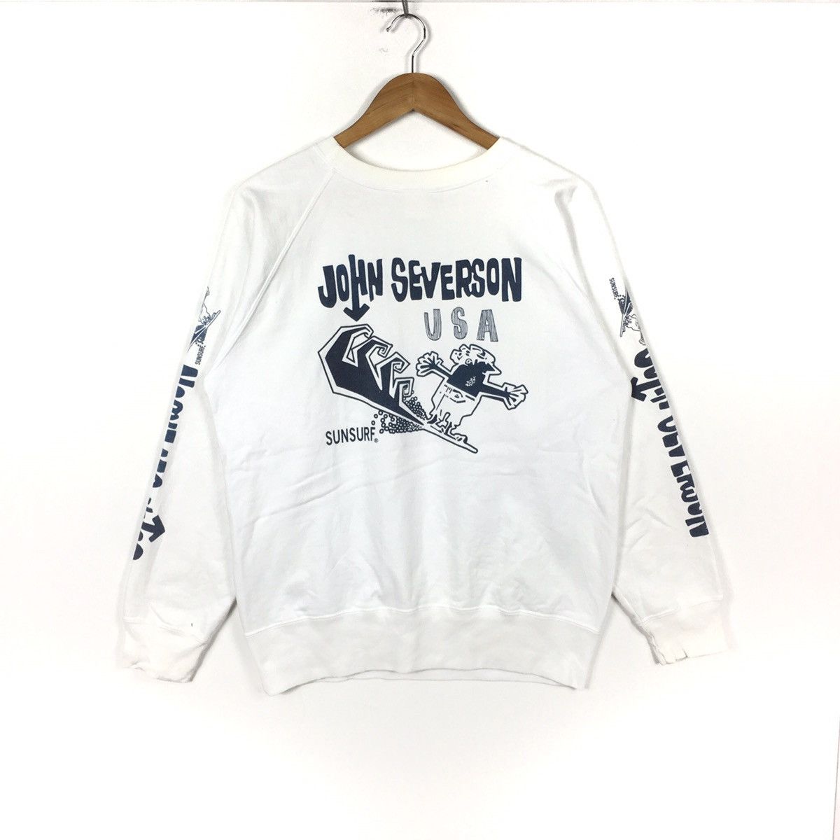 Vintage 90s SUN SURF TOYO Ent John Severson Usa Sweatshirt