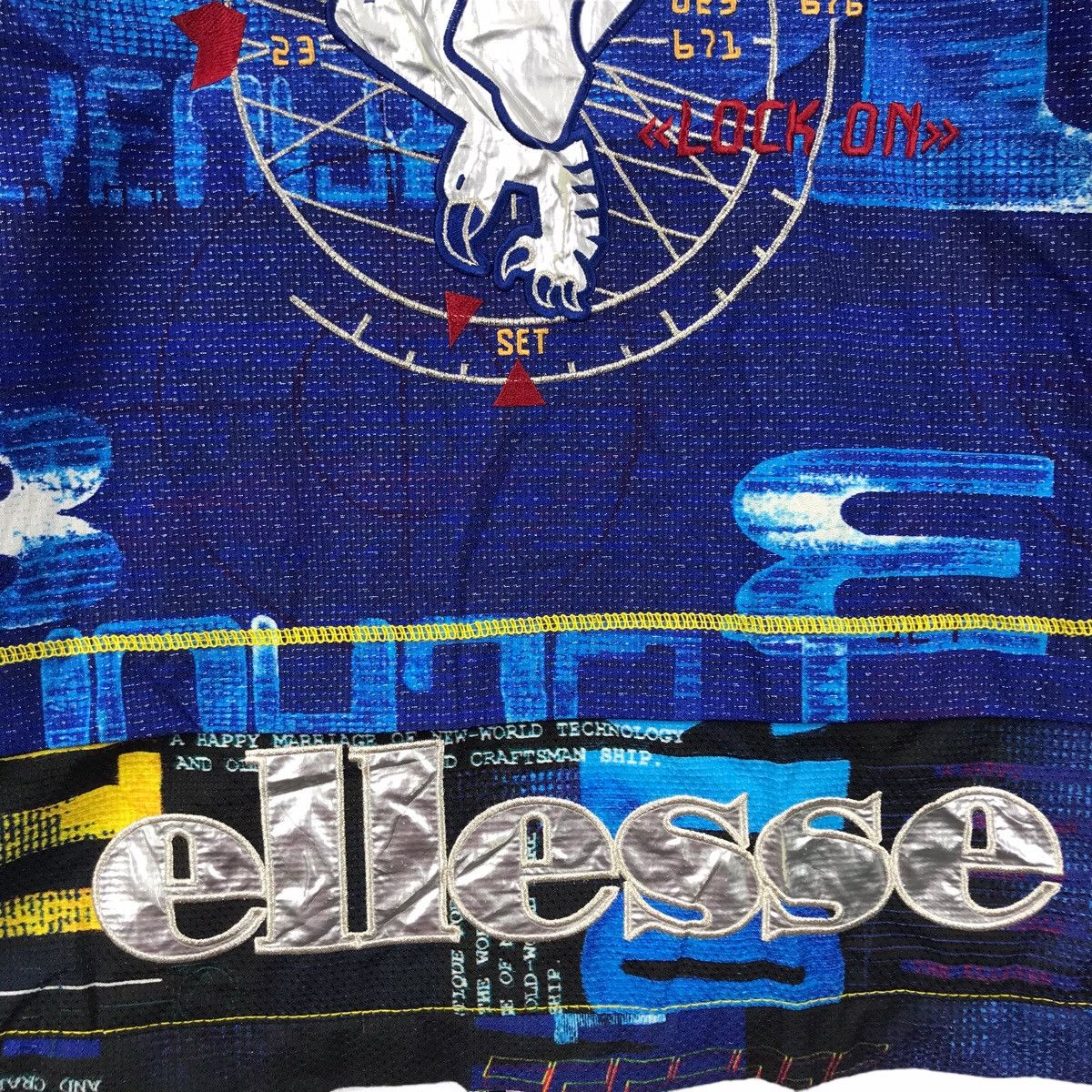 Ellesse ELLESSE LOCK ON Eagle Japanese Brand Ski Outdoor Jacket Size US L / EU 52-54 / 3 - 11 Thumbnail