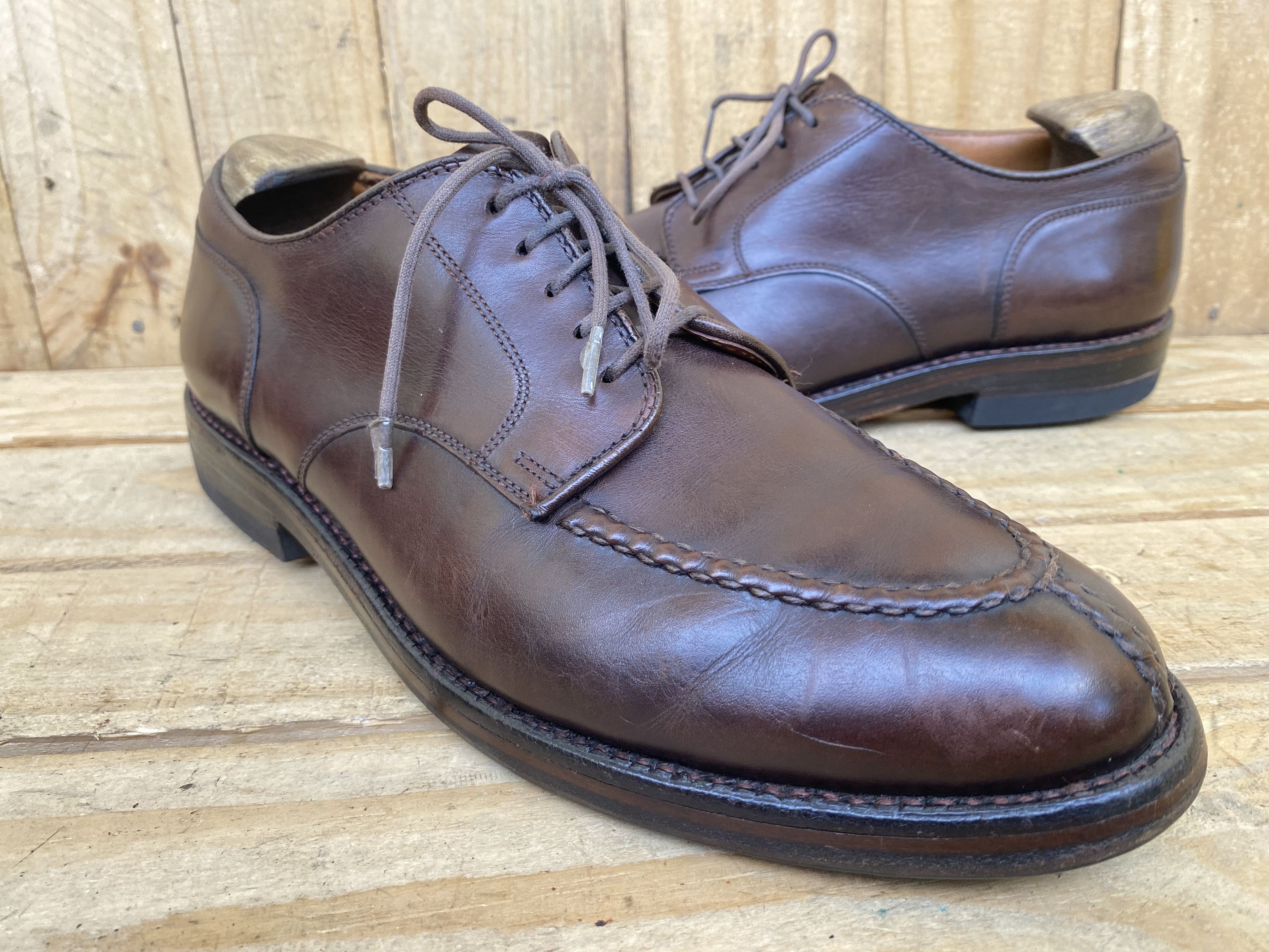 Alden #925 Norwegian Front Blucher Brown