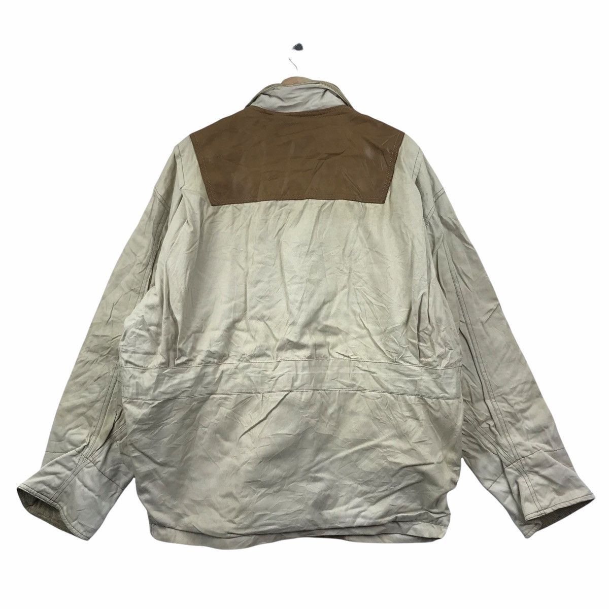 Vintage Vintage PARASHOOTING World Series Outdoor Leather Jacket Size US M / EU 48-50 / 2 - 5 Thumbnail