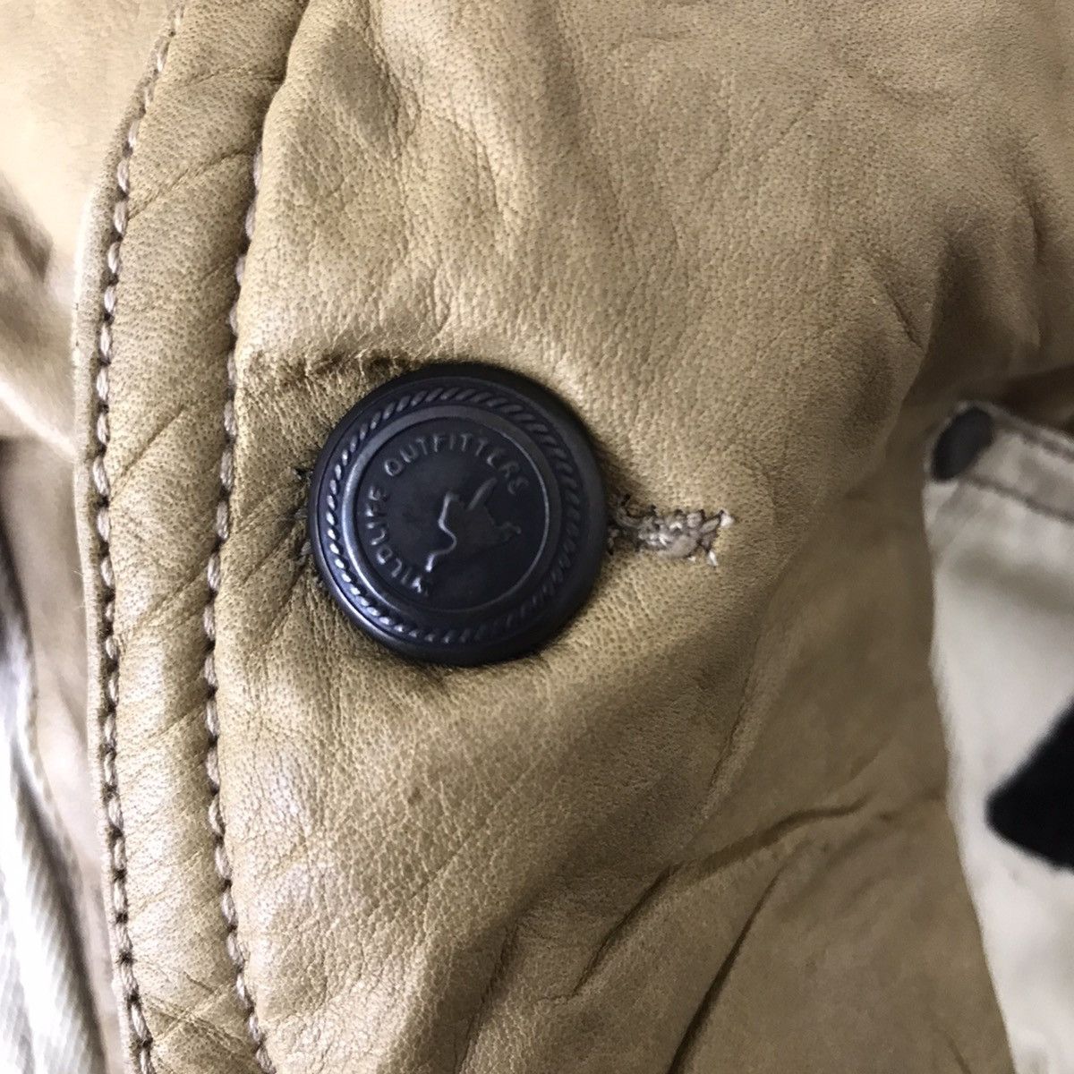 Vintage Vintage PARASHOOTING World Series Outdoor Leather Jacket Size US M / EU 48-50 / 2 - 4 Thumbnail