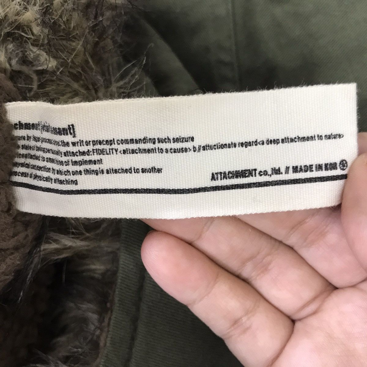 Attachment × Japanese Brand Vintage ATTACHMENT Japanese Brand Parka Army Long Jacket Size US M / EU 48-50 / 2 - 4 Thumbnail