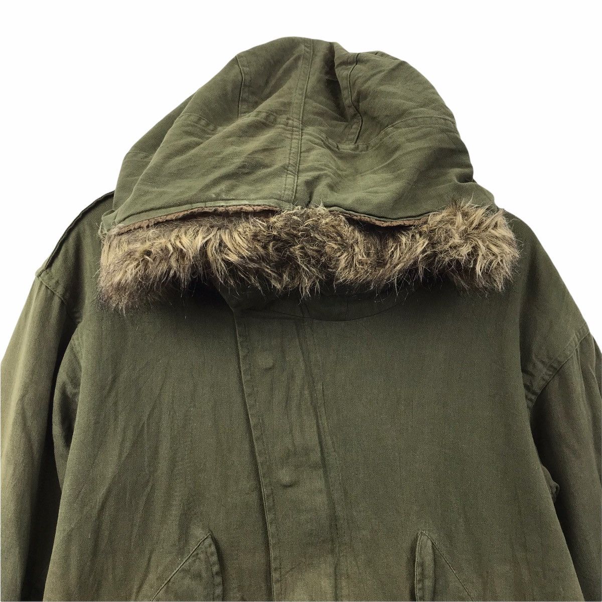 Attachment × Japanese Brand Vintage ATTACHMENT Japanese Brand Parka Army Long Jacket Size US M / EU 48-50 / 2 - 2 Thumbnail