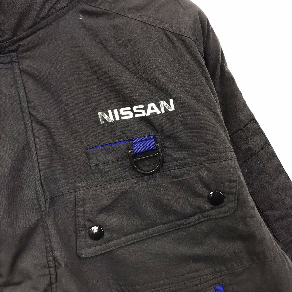 Vintage Vintage NISSAN RACING NISMO Formula One Bomber Jacket Size US L / EU 52-54 / 3 - 6 Thumbnail