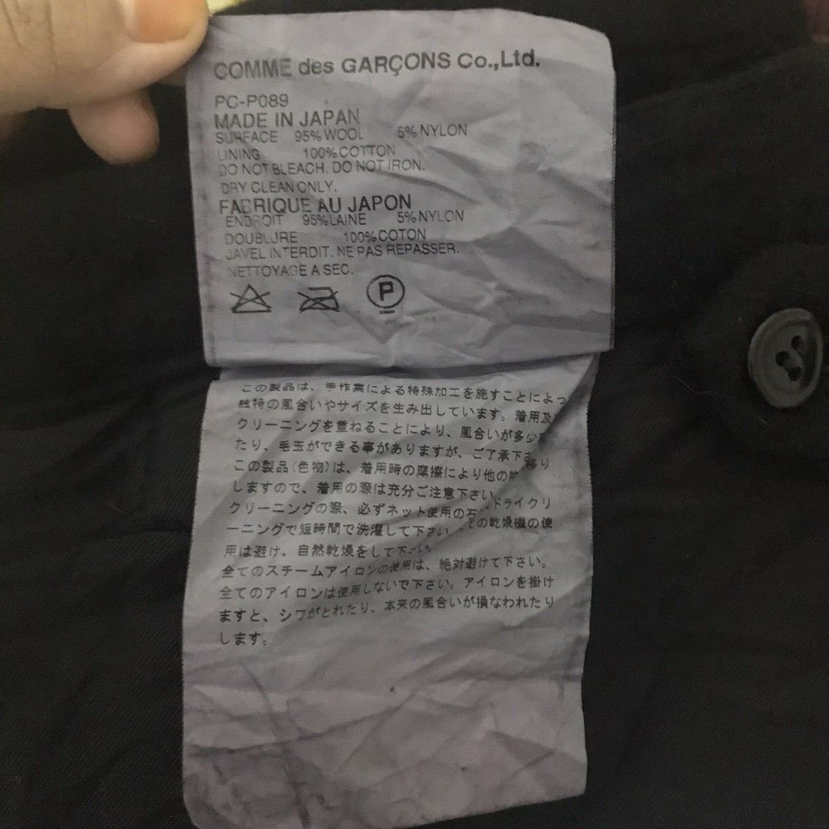 Comme des Garcons AD2001 COMME DES GARCONS Homme Plus Cdg Check Wool Pant Size US 31 - 8 Thumbnail