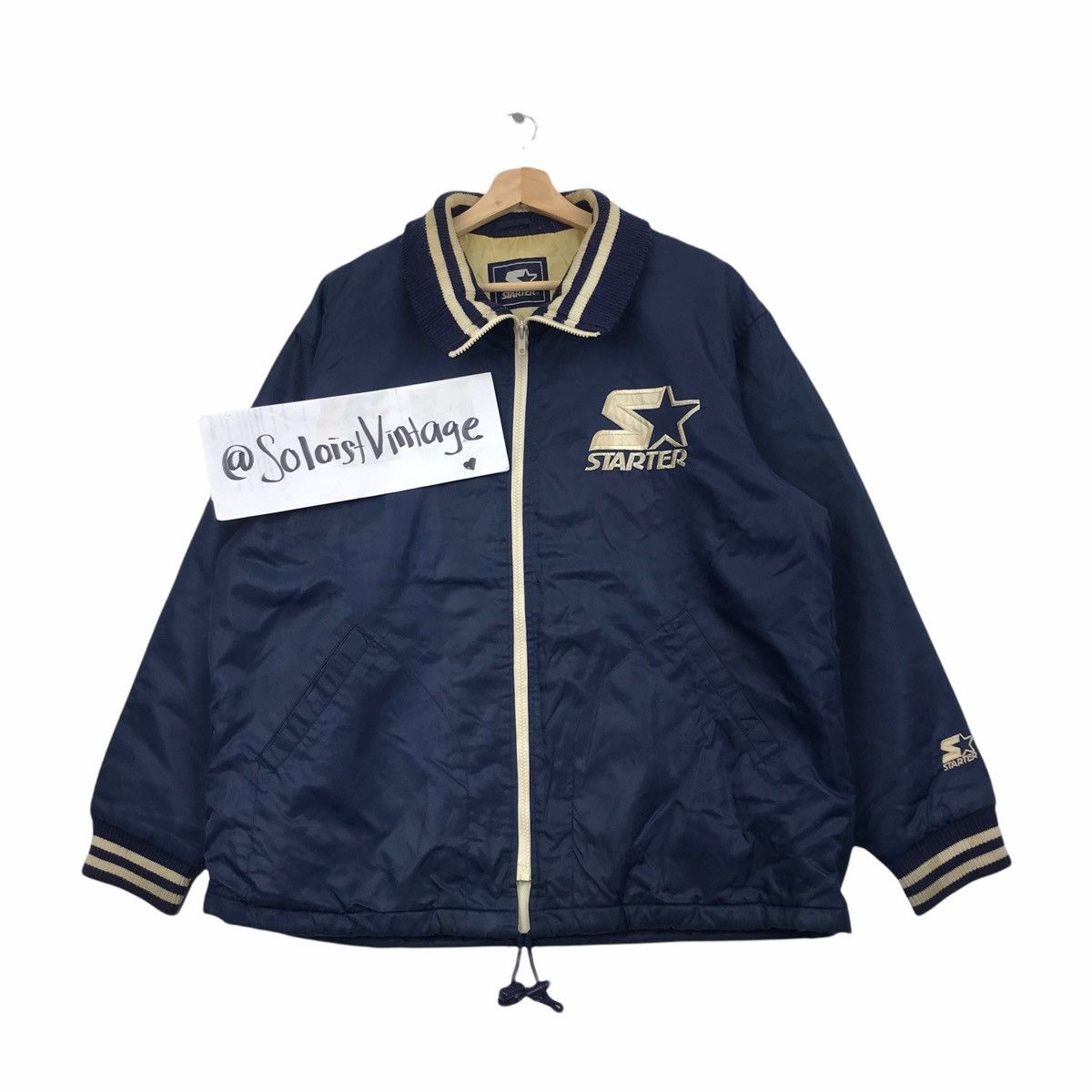 Starter Vintage STARTER USA Sportswear Varsity Coach Jacket Size US XXL / EU 58 / 5 - 2 Thumbnail