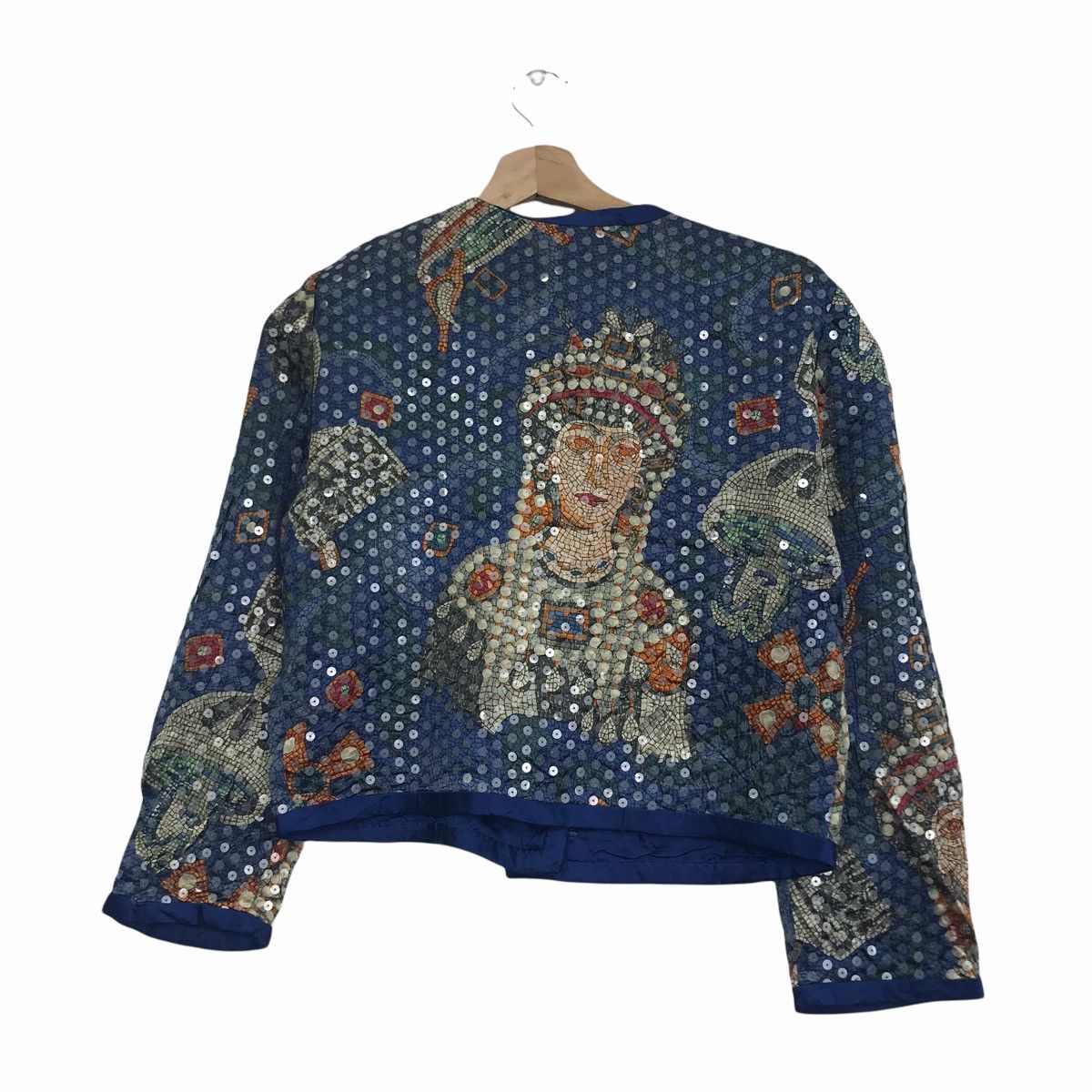 Mila Schon Vintage MILA SCHON Alta Moda Pronta Sequin Glitter Coat Size US S / EU 44-46 / 1 - 4 Thumbnail