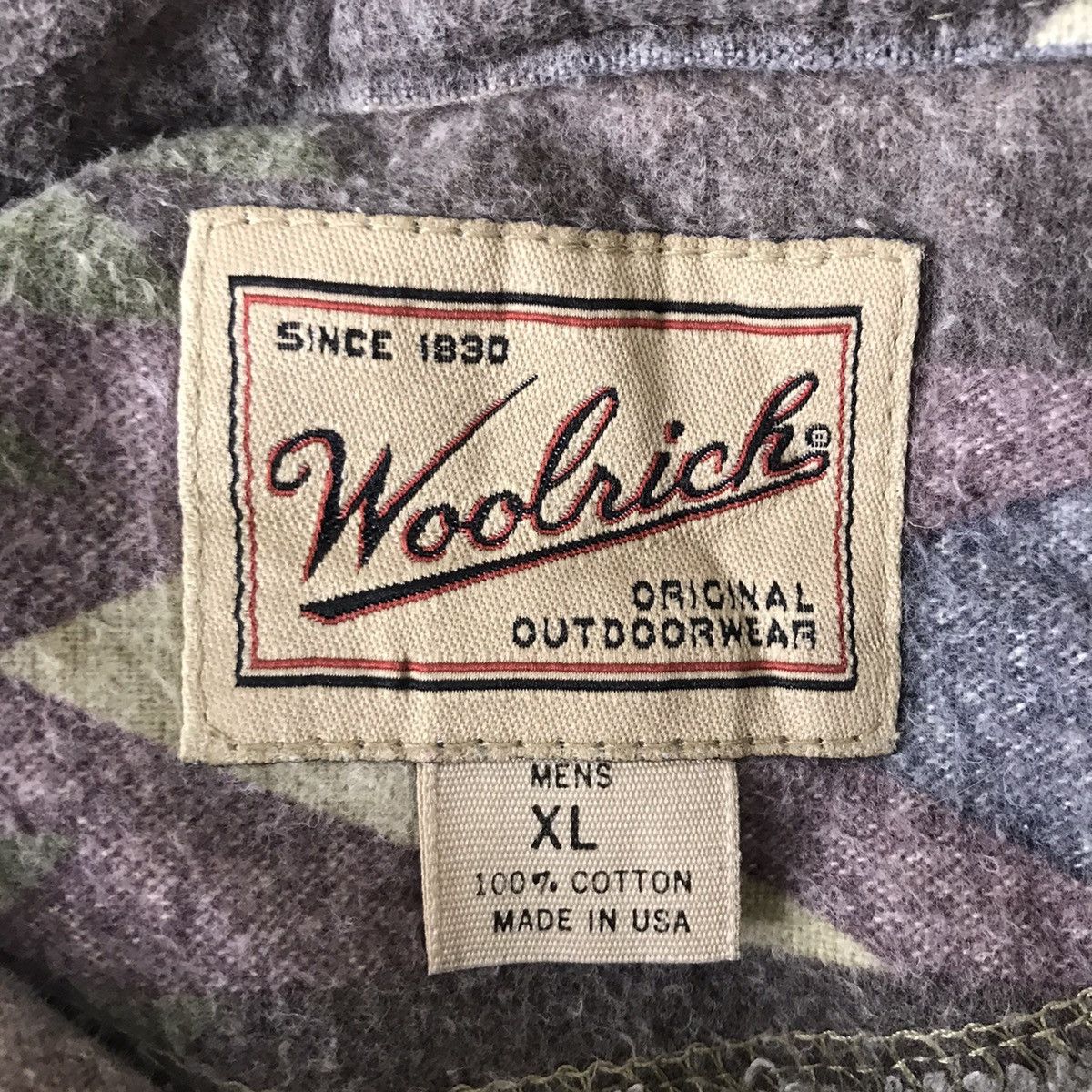 Vintage Vintage 80s WOOLRICH USA NAVAJO Native Urban Button Shirt Size US XL / EU 56 / 4 - 4 Thumbnail