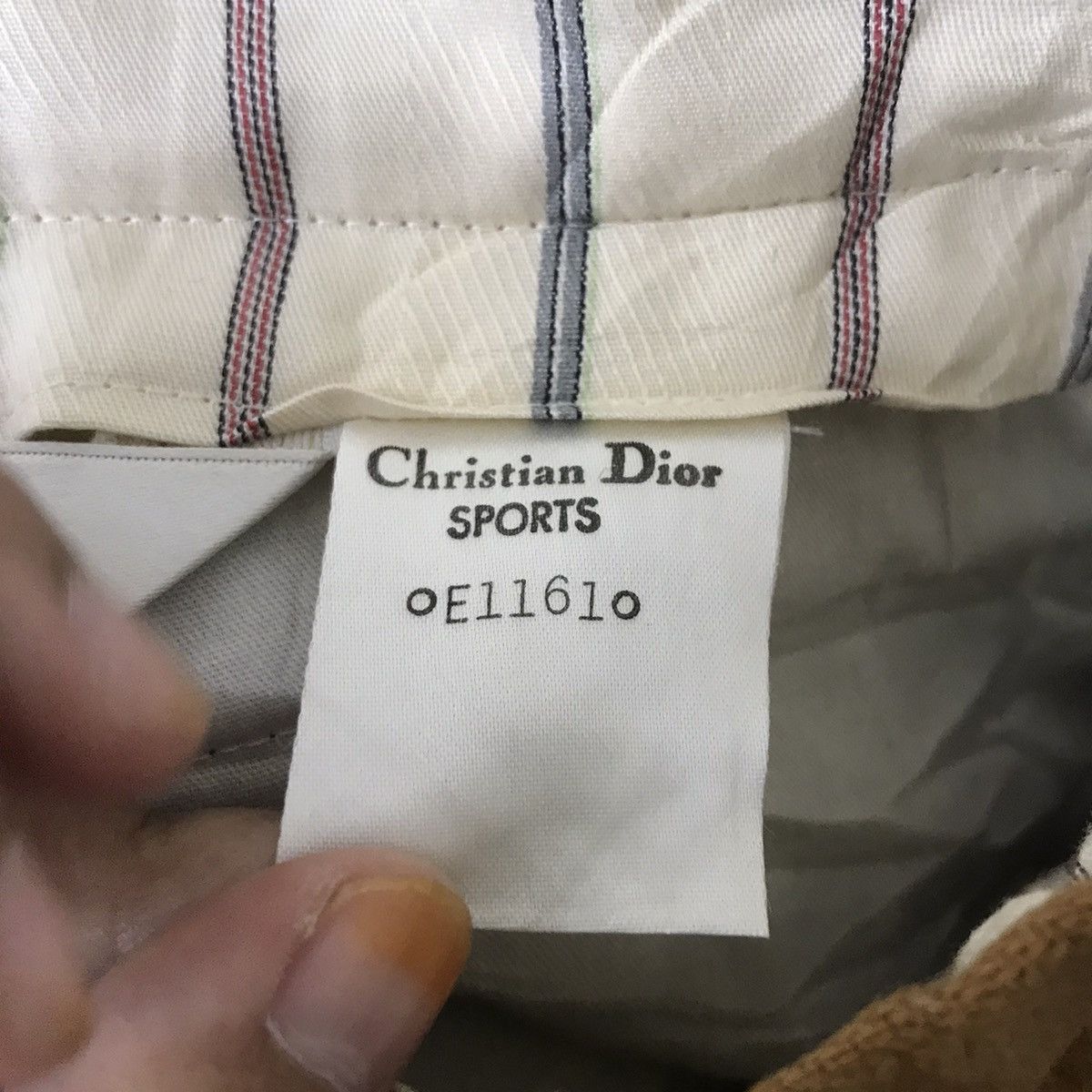 Christian Dior Monsieur CHRISTIAN DIOR CD Sports French Brand Mustard Wool Trousers Size US 26 / EU 42 - 5 Thumbnail