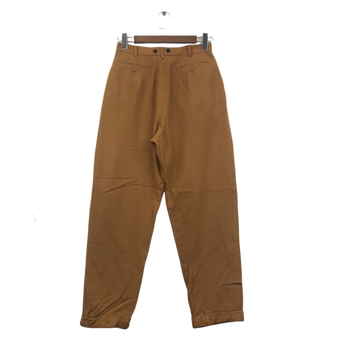 Christian Dior Monsieur CHRISTIAN DIOR CD Sports French Brand Mustard Wool Trousers Size US 26 / EU 42 - 7 Thumbnail