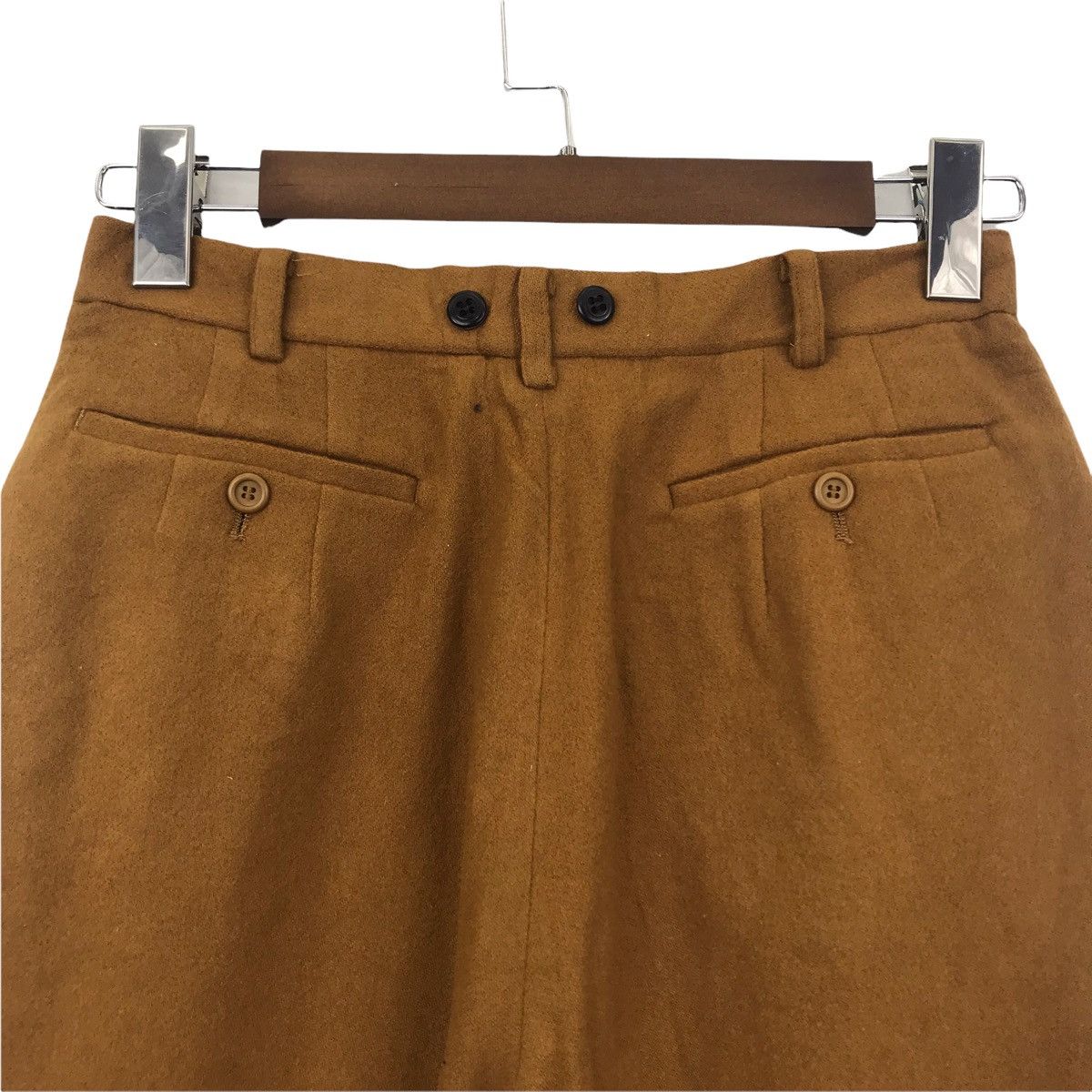Christian Dior Monsieur CHRISTIAN DIOR CD Sports French Brand Mustard Wool Trousers Size US 26 / EU 42 - 8 Thumbnail