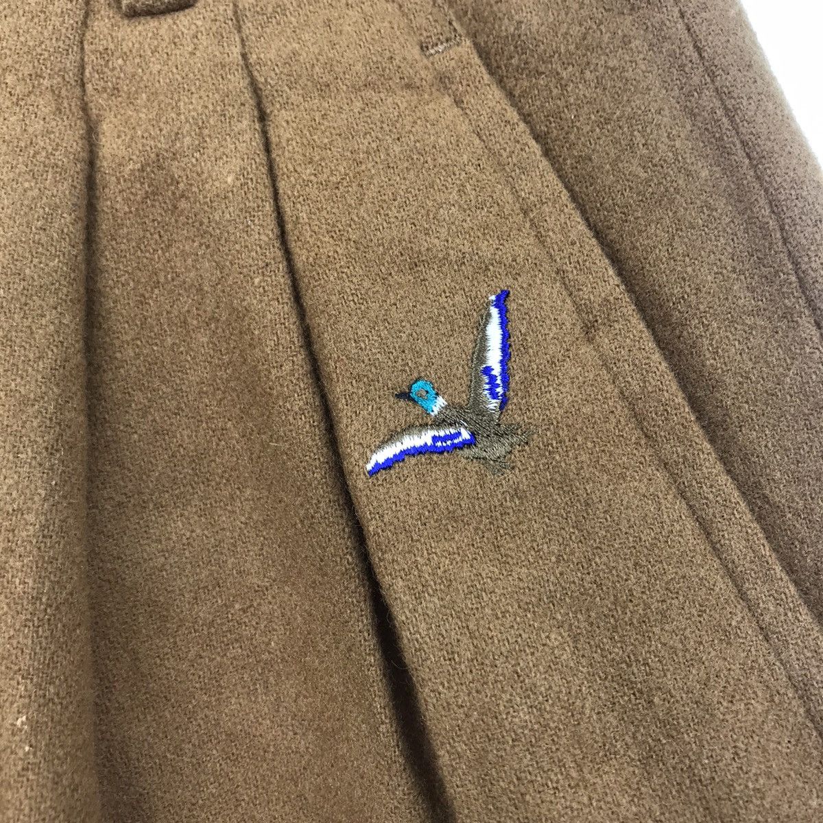 Christian Dior Monsieur CHRISTIAN DIOR CD Sports French Brand Mustard Wool Trousers Size US 26 / EU 42 - 3 Thumbnail