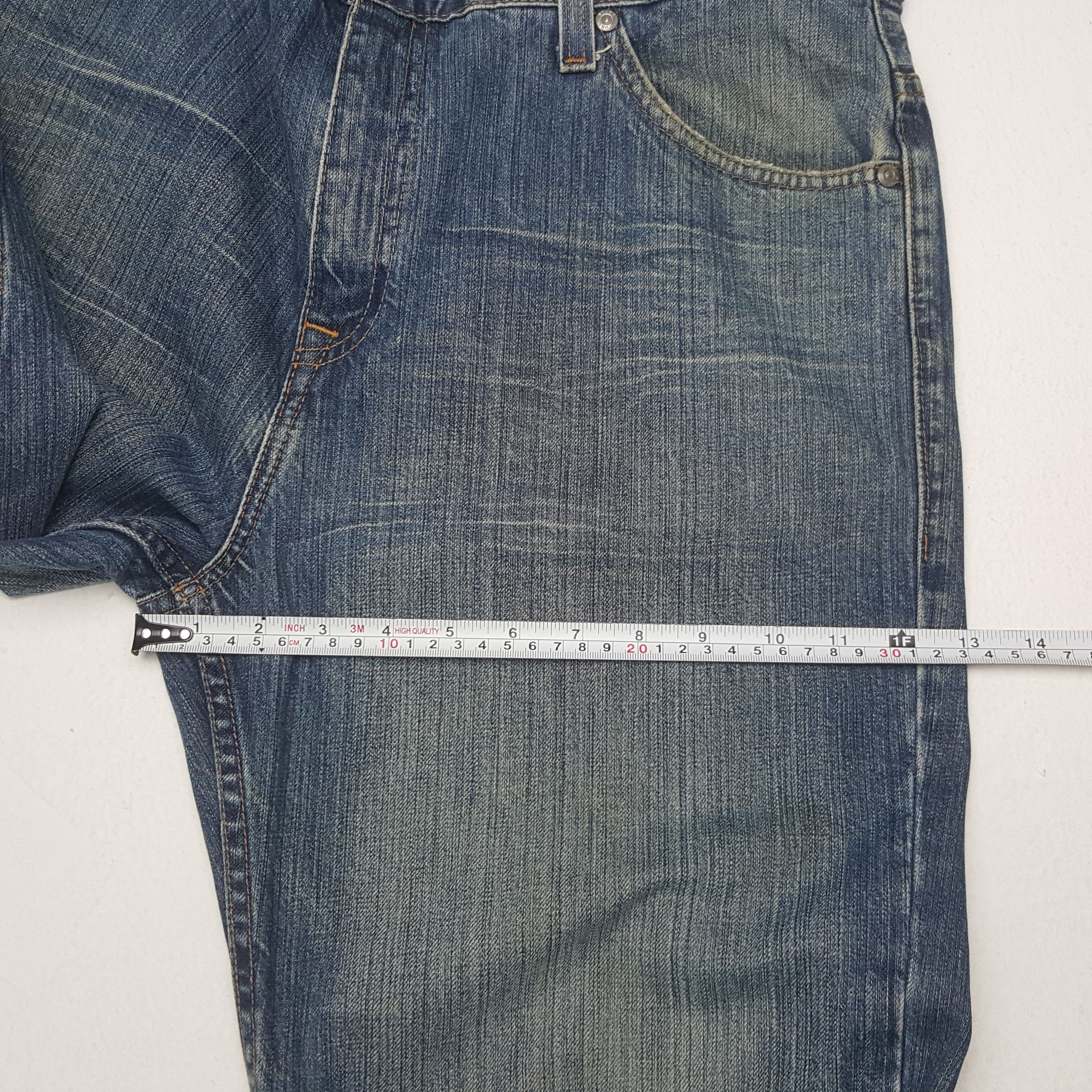 Stussy × Vintage Vintage Stussy Custom Red Logo Style Denim Size US 36 / EU 52 - 9 Thumbnail