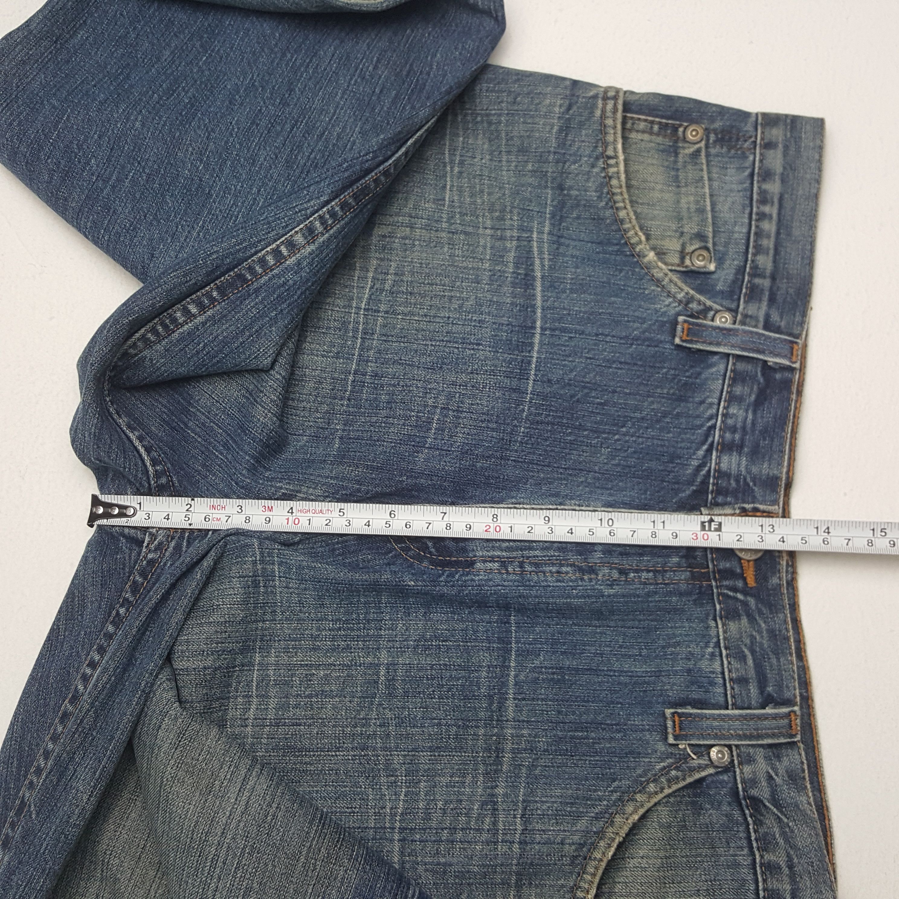 Stussy × Vintage Vintage Stussy Custom Red Logo Style Denim Size US 36 / EU 52 - 8 Thumbnail