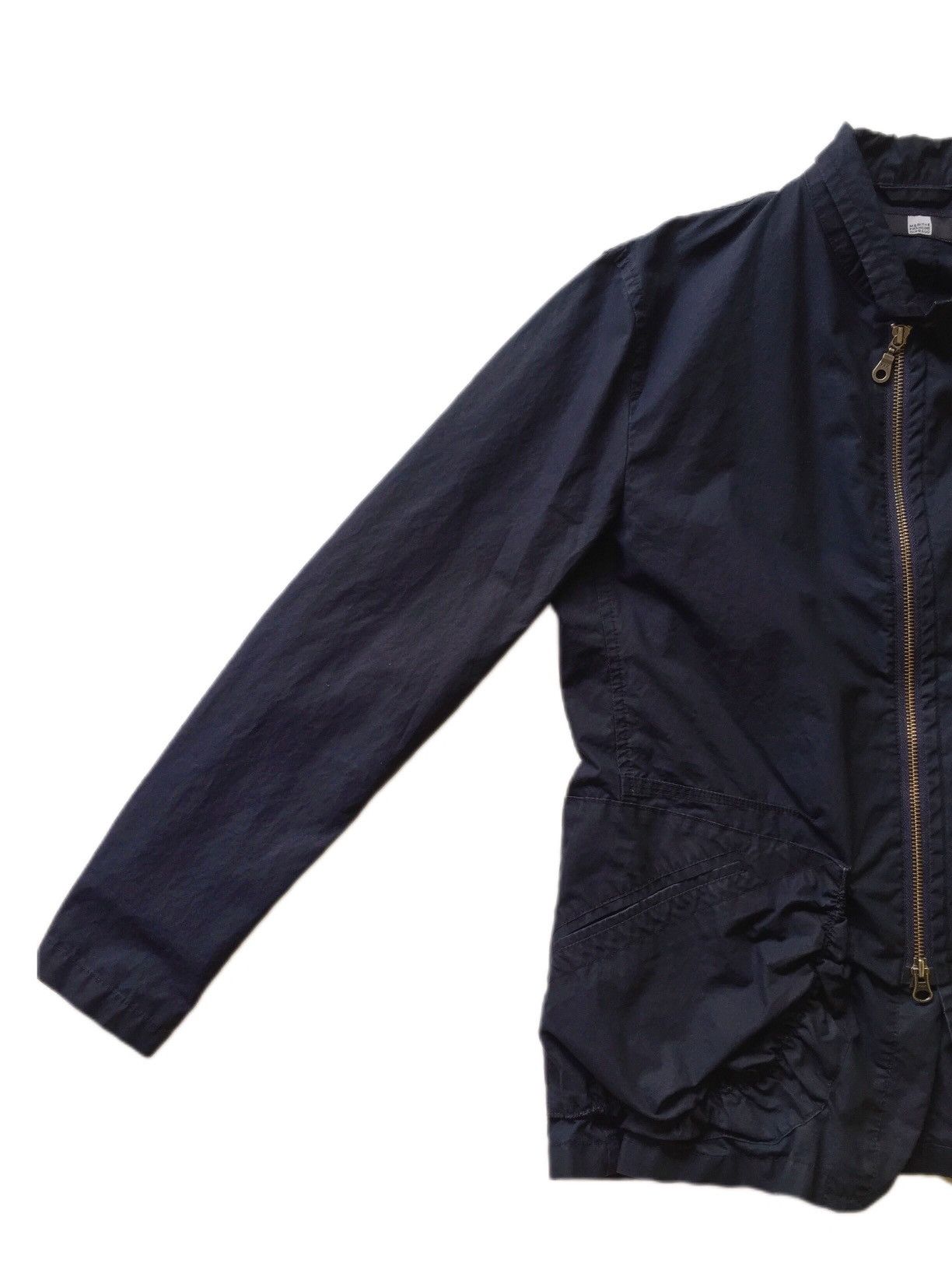 Marithe + Francois Girbaud Y2K Vintage M+FG Wrinkle Pocket Bomber Jacket Size US M / EU 48-50 / 2 - 6 Thumbnail