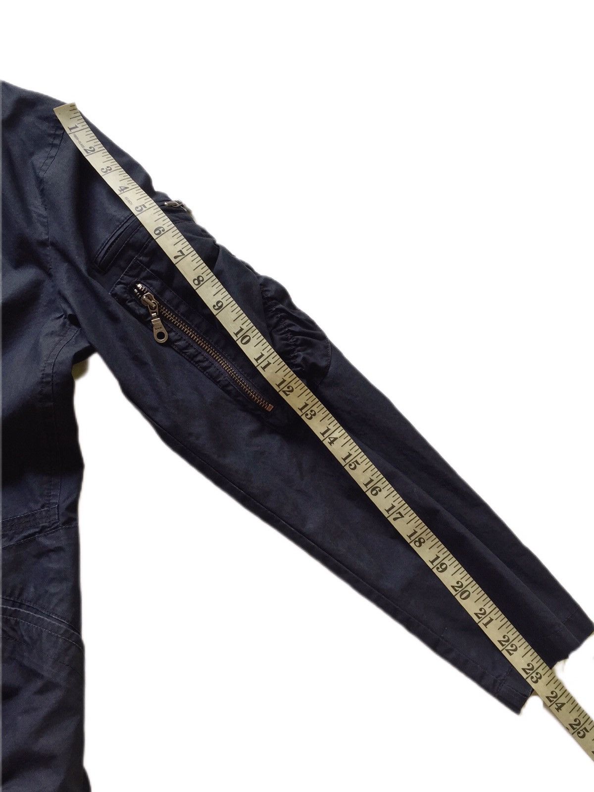 Marithe + Francois Girbaud Y2K Vintage M+FG Wrinkle Pocket Bomber Jacket Size US M / EU 48-50 / 2 - 10 Thumbnail