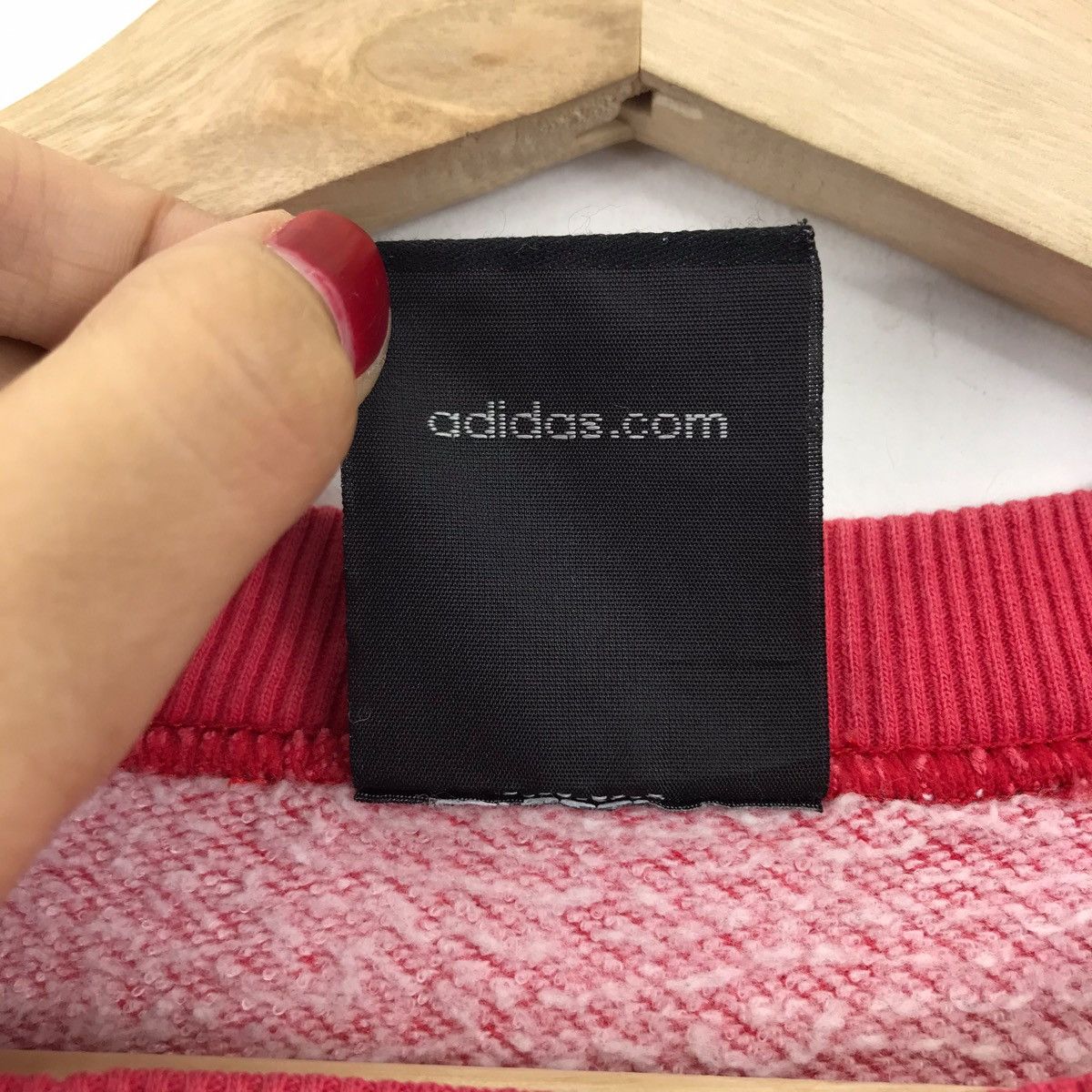Adidas ADIDAS EQUIPMENT 3 Stripes Side Tape Red Sweatshirt Size US M / EU 48-50 / 2 - 6 Thumbnail