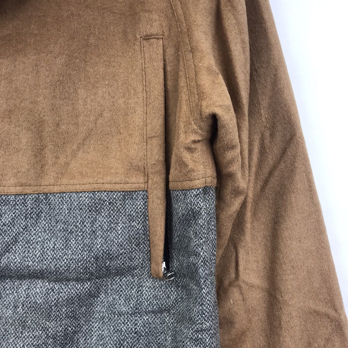 Harris Tweed HARRIS TWEED KMK Kingly Mask Wool Jacket Parka 1998 UkWear Size US L / EU 52-54 / 3 - 7 Thumbnail