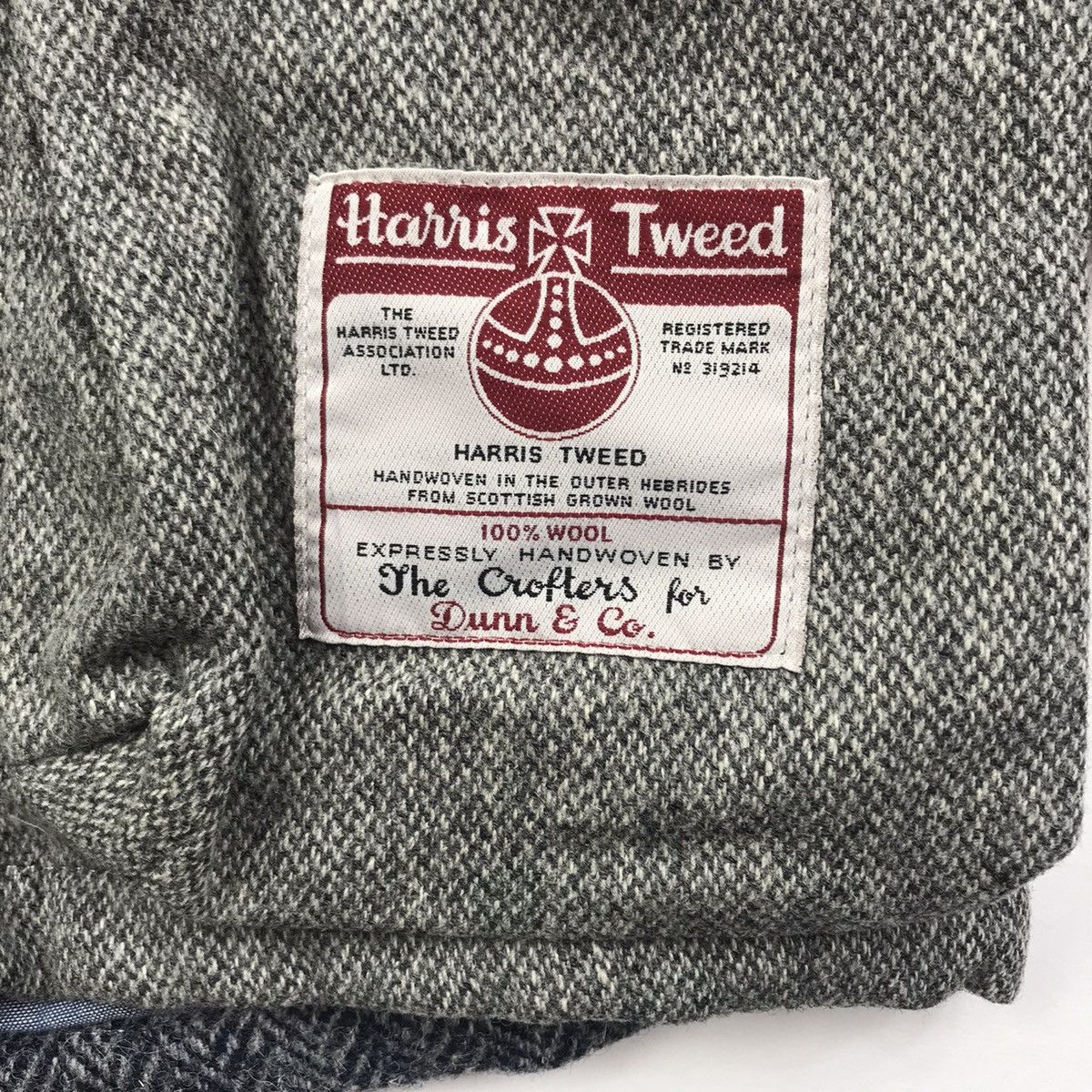 Harris Tweed HARRIS TWEED KMK Kingly Mask Wool Jacket Parka 1998 UkWear Size US L / EU 52-54 / 3 - 5 Thumbnail