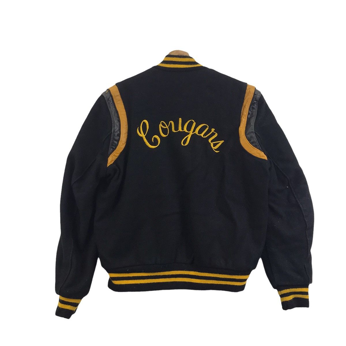 Vintage Vintage 80s COUGARS PHOEBE 87’ Honor M.P USA Delong Varsity Size US M / EU 48-50 / 2 - 7 Thumbnail