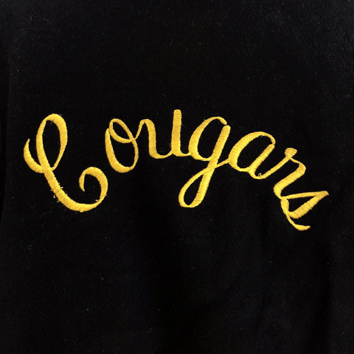 Vintage Vintage 80s COUGARS PHOEBE 87’ Honor M.P USA Delong Varsity Size US M / EU 48-50 / 2 - 8 Thumbnail