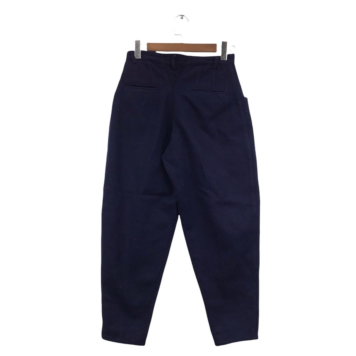 Yohji Yamamoto Vintage 80s Y’S YOHJI YAMAMOTO Japan Purple Baggy Wool Pant Size US 27 - 5 Thumbnail