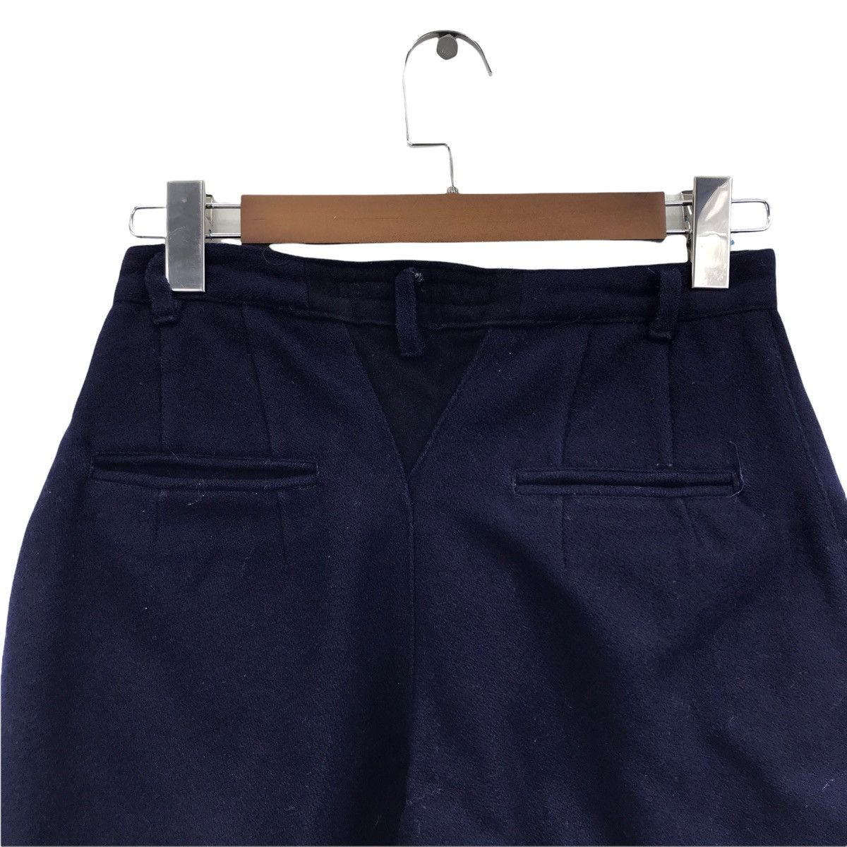 Yohji Yamamoto Vintage 80s Y’S YOHJI YAMAMOTO Japan Purple Baggy Wool Pant Size US 27 - 6 Thumbnail