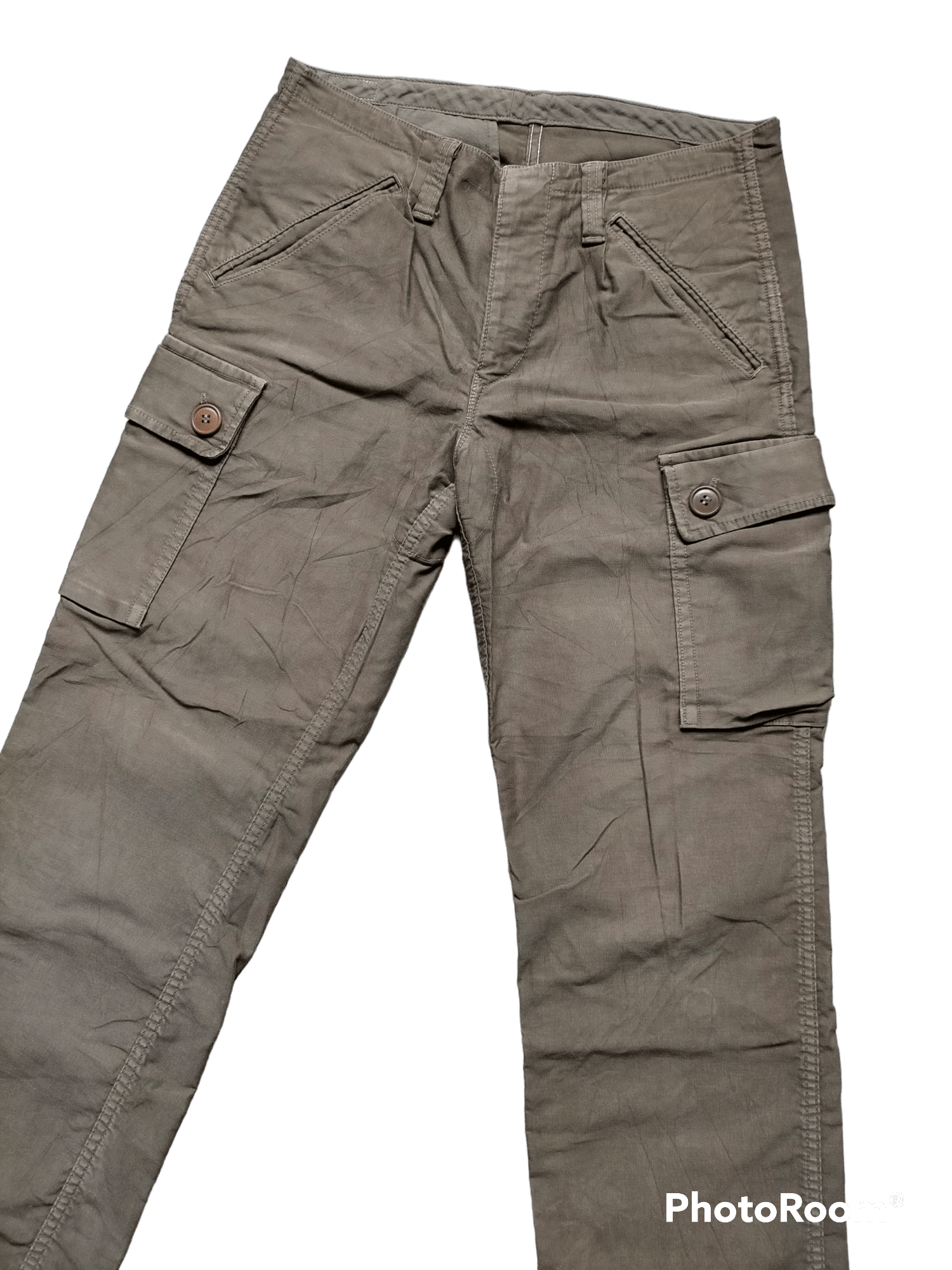 Blue Blue Japan H.R Market Cargo Pants Stretch Size US 31 - 3 Thumbnail