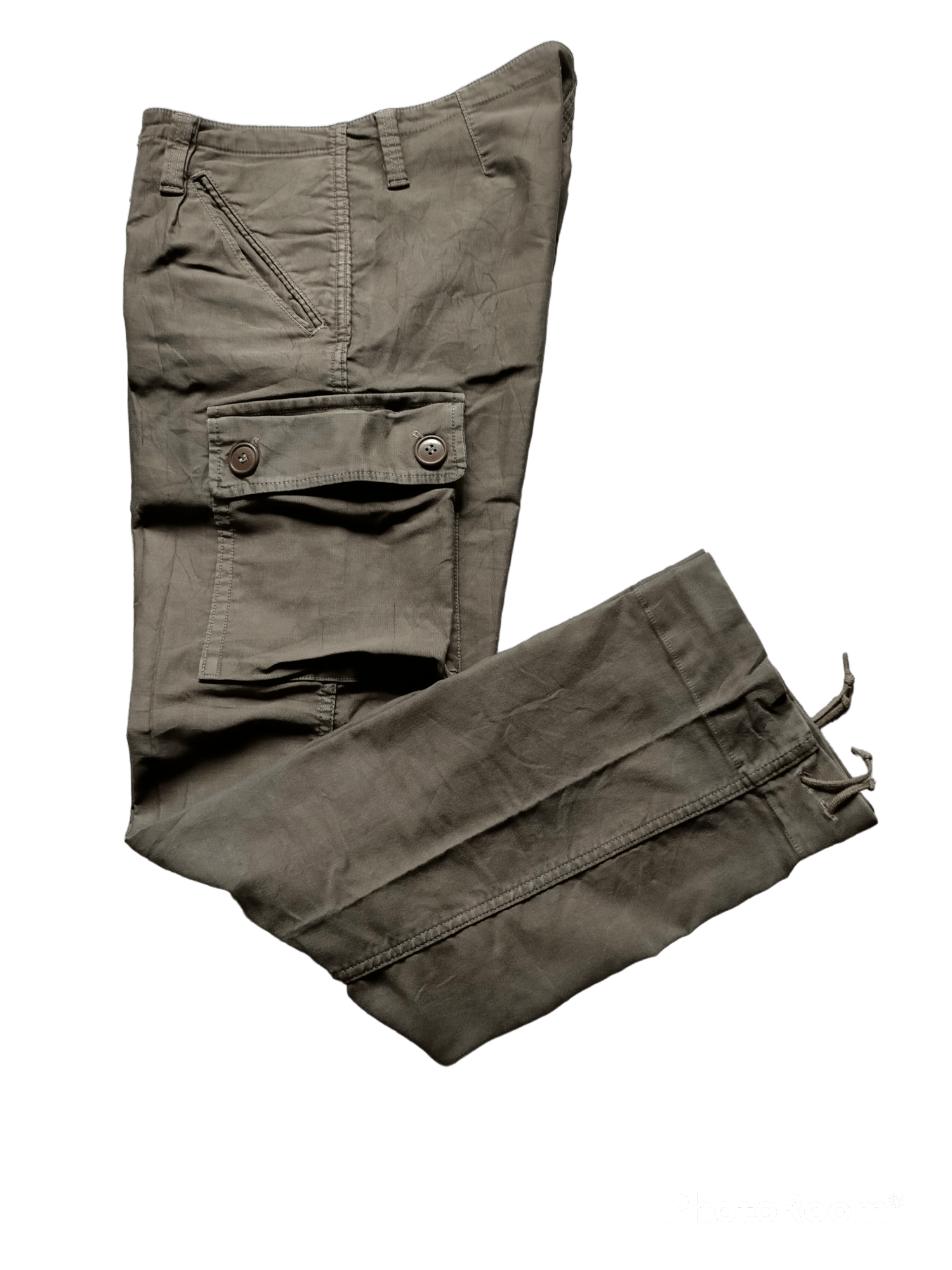 Blue Blue Japan H.R Market Cargo Pants Stretch Size US 31 - 6 Thumbnail