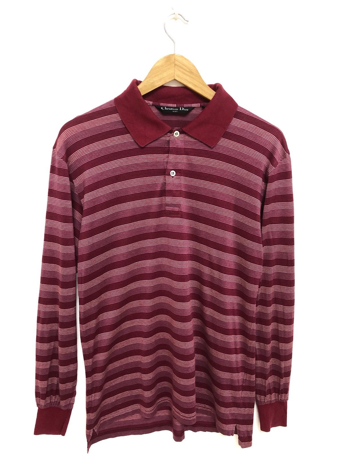 Christian Dior Monsieur × Vintage VINTAGE CHRISTIAN DIOR SPORT LONG SLEEVE POLO Size US M / EU 48-50 / 2 - 1 Thumbnail