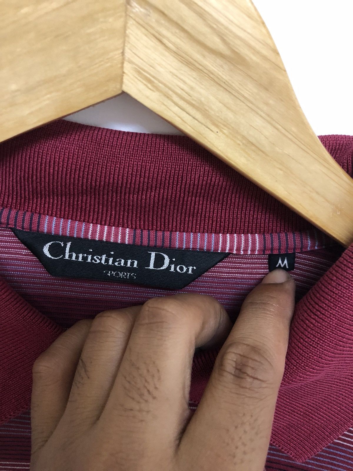 Christian Dior Monsieur × Vintage VINTAGE CHRISTIAN DIOR SPORT LONG SLEEVE POLO Size US M / EU 48-50 / 2 - 4 Thumbnail