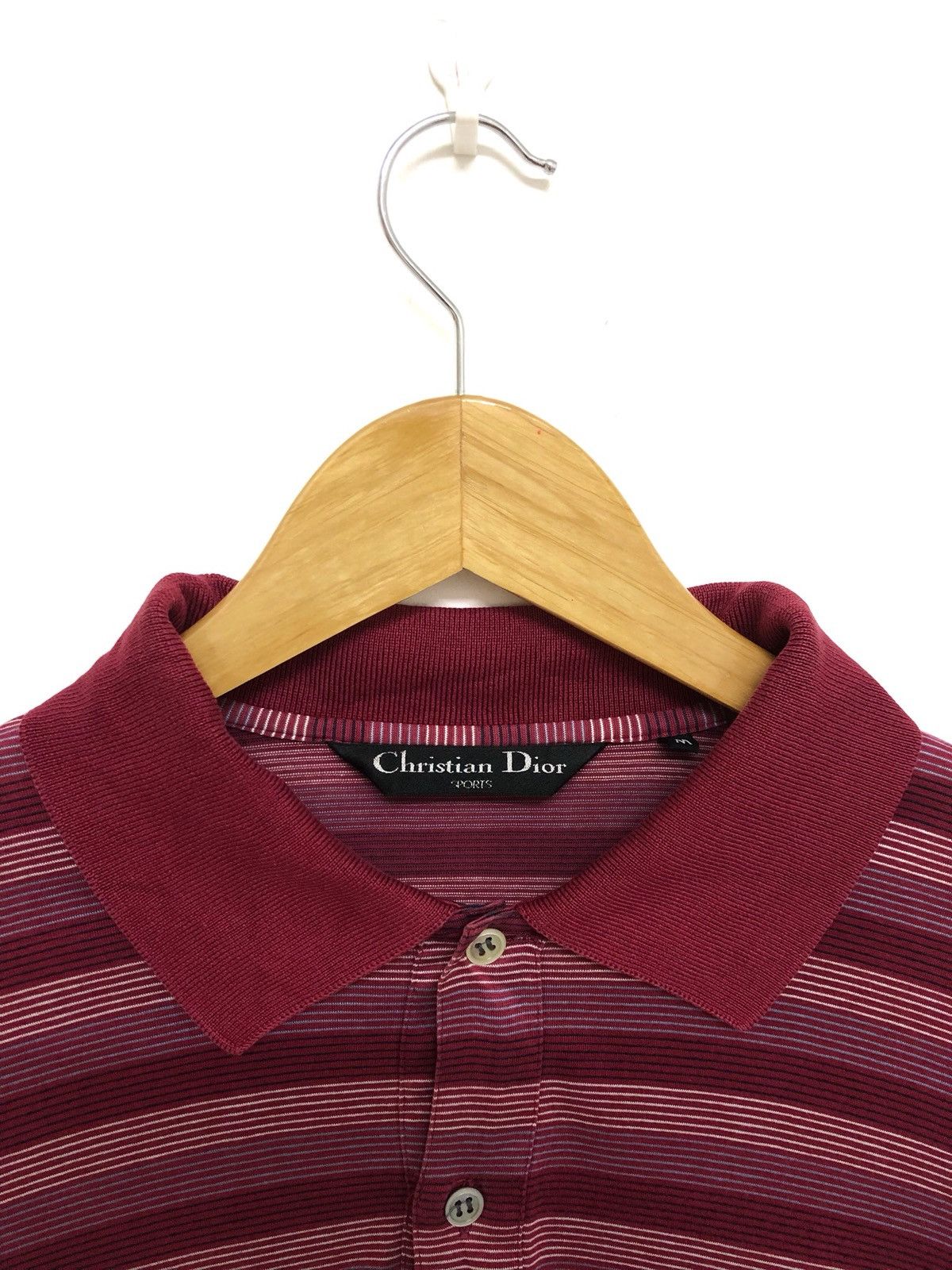 Christian Dior Monsieur × Vintage VINTAGE CHRISTIAN DIOR SPORT LONG SLEEVE POLO Size US M / EU 48-50 / 2 - 3 Thumbnail