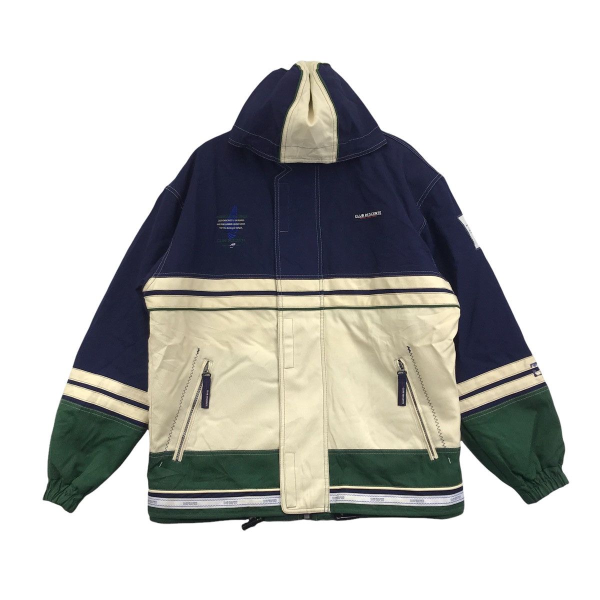 Descente Vintage CLUB DESCENTE Active Snow GearJapan Brand Ski Jacket Size US XXL / EU 58 / 5 - 1 Thumbnail