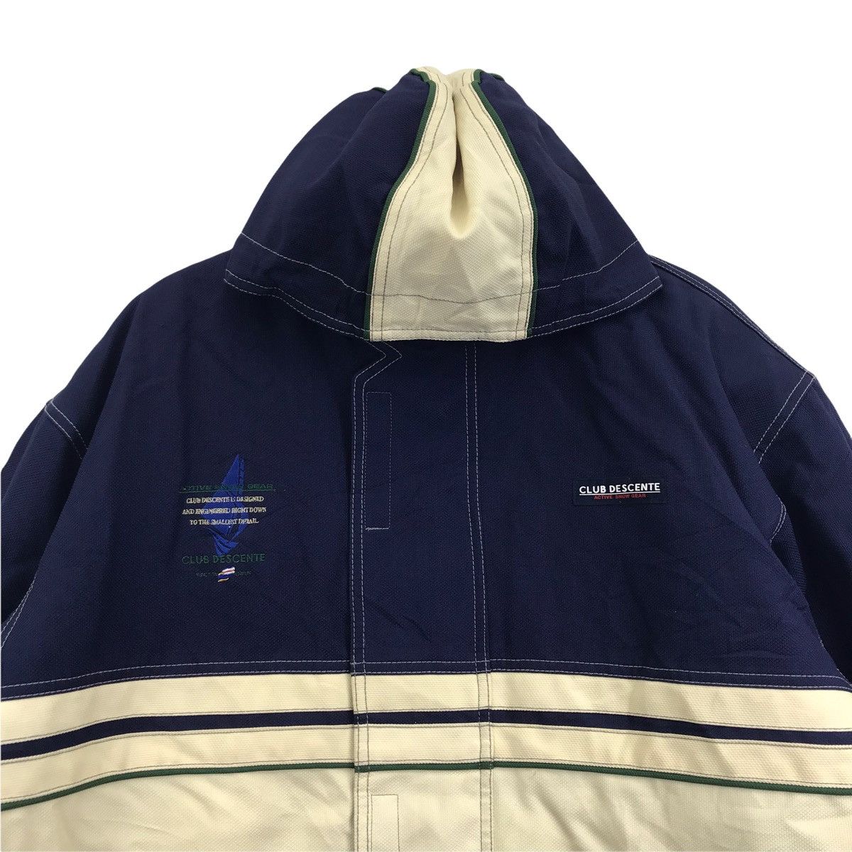 Descente Vintage CLUB DESCENTE Active Snow GearJapan Brand Ski Jacket Size US XXL / EU 58 / 5 - 2 Thumbnail