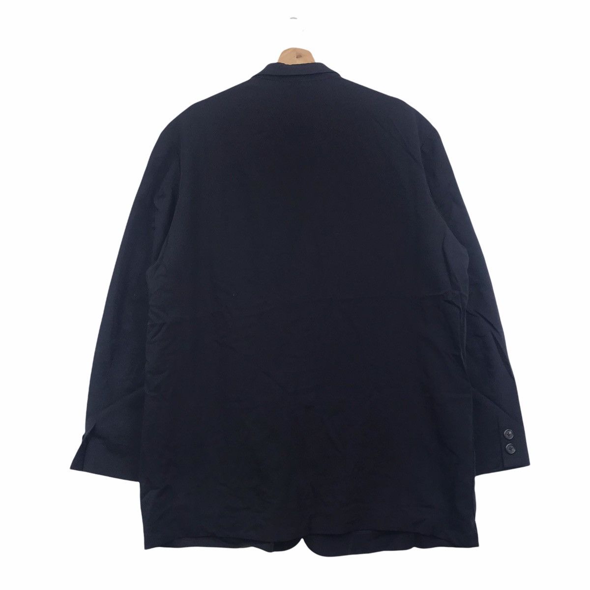 Yohji Yamamoto YOHJI YAMAMOTO Y’S For Men Blue Blazer Coat Size 38R - 6 Thumbnail