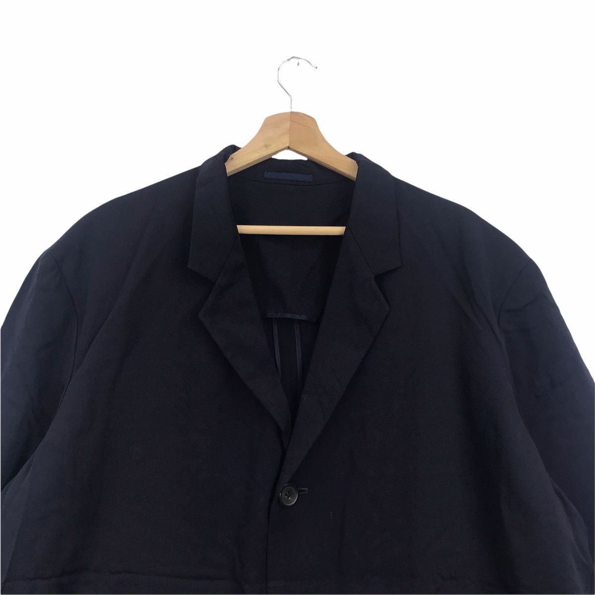 Yohji Yamamoto YOHJI YAMAMOTO Y’S For Men Blue Blazer Coat Size 38R - 2 Thumbnail