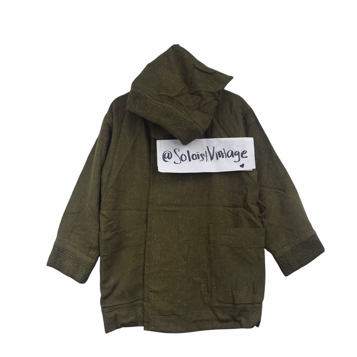 Issey Miyake × Vintage Vtg ISSEY SPORT Issey Miyake Heavy Parka Knitwear Jacket Size US L / EU 52-54 / 3 - 1 Thumbnail