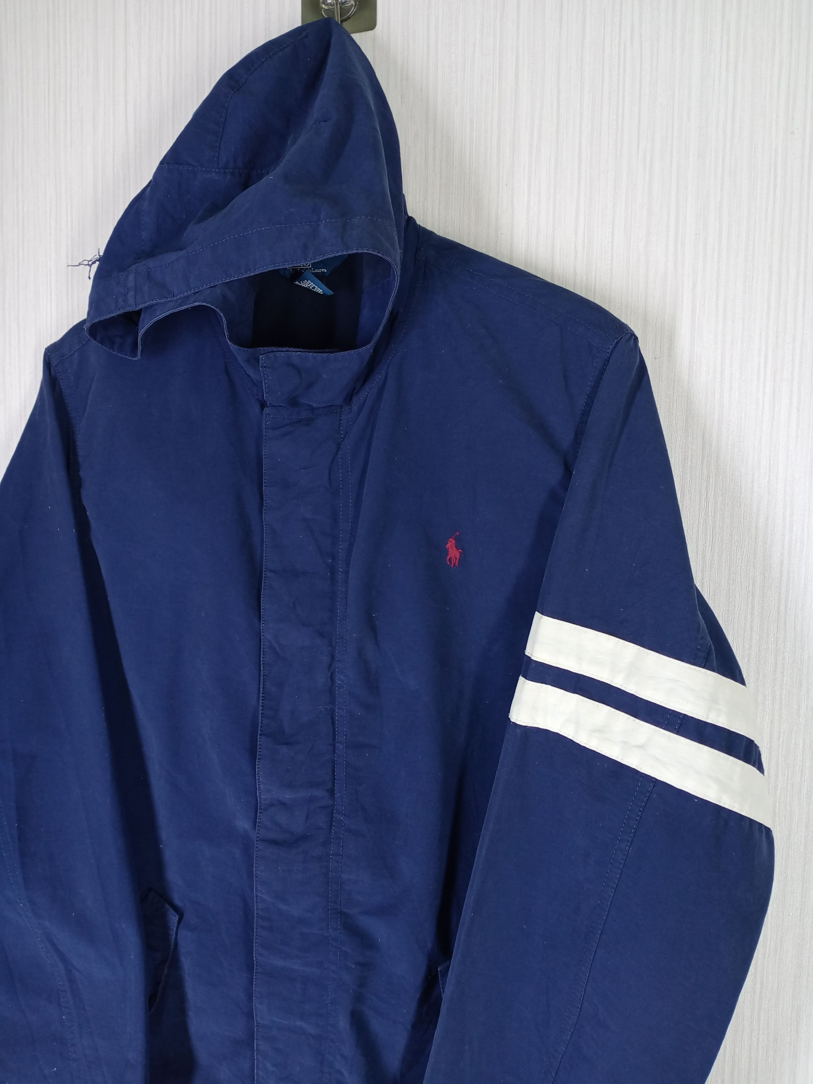 Polo Ralph Lauren Rare Vintage Polo Ralph Lauren Small Logo Hoodie Jacket Size US L / EU 52-54 / 3 - 2 Thumbnail